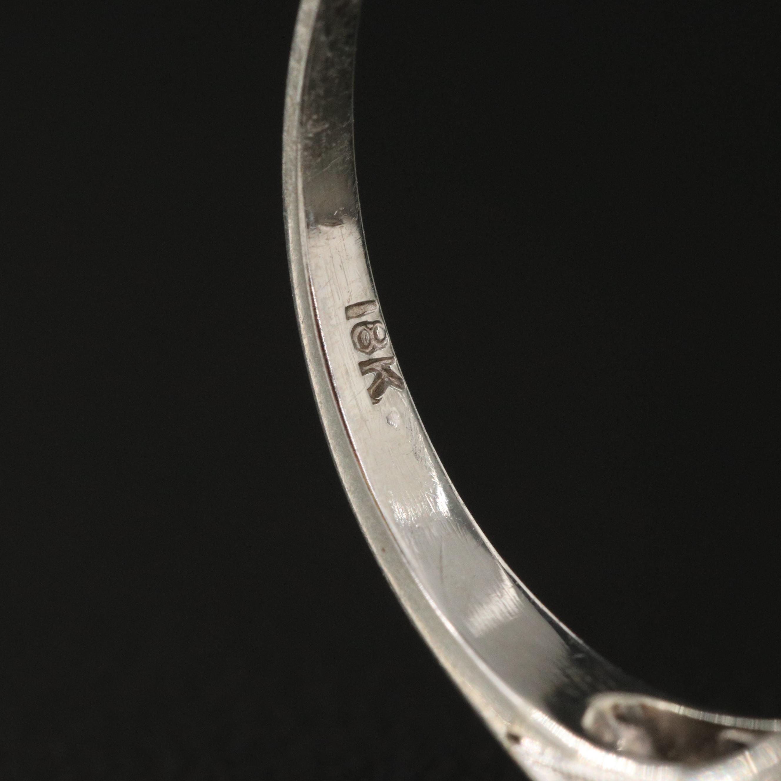 Art Deco 18K 0.34 CTW Diamond Ring