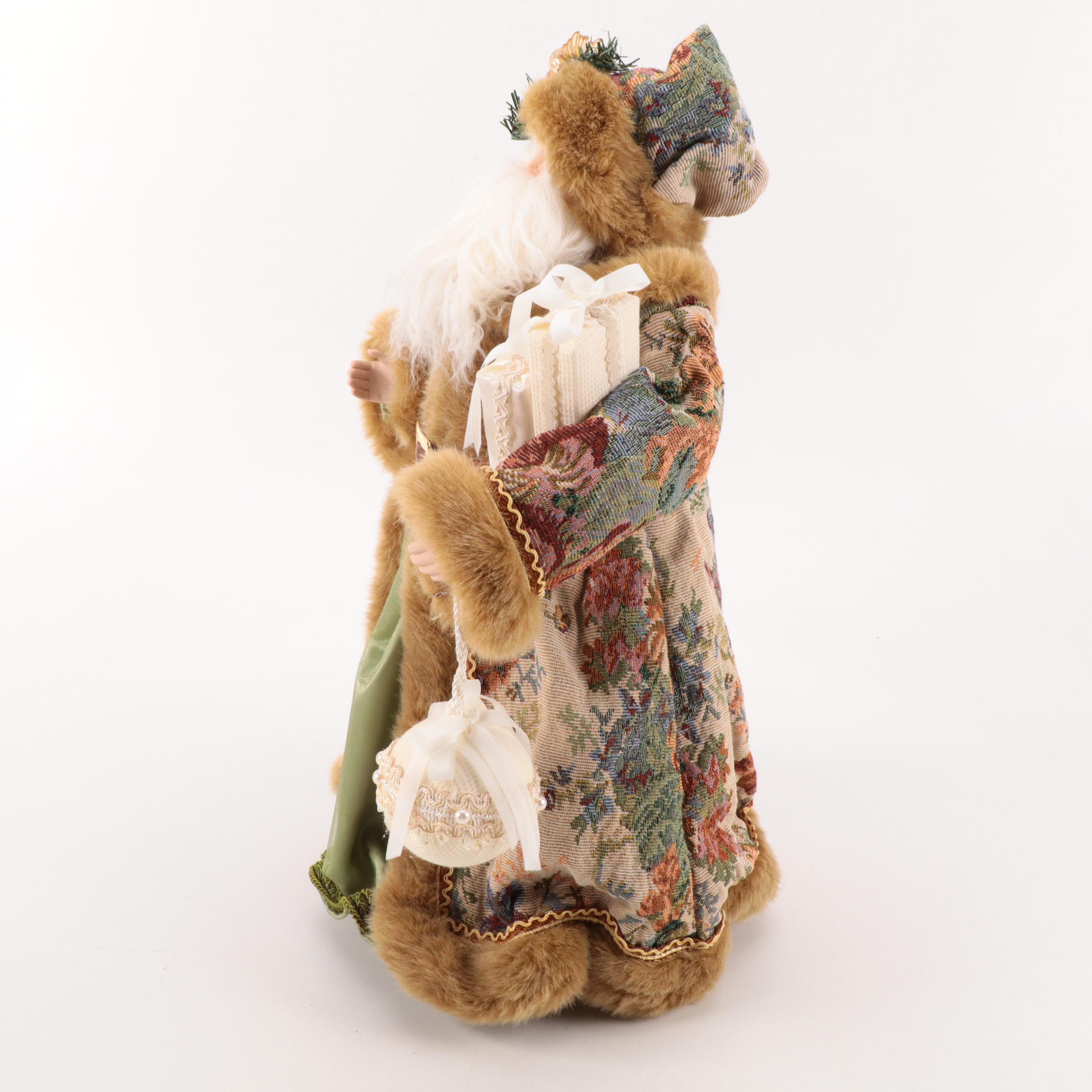 Victorian Style Santa Claus Figure
