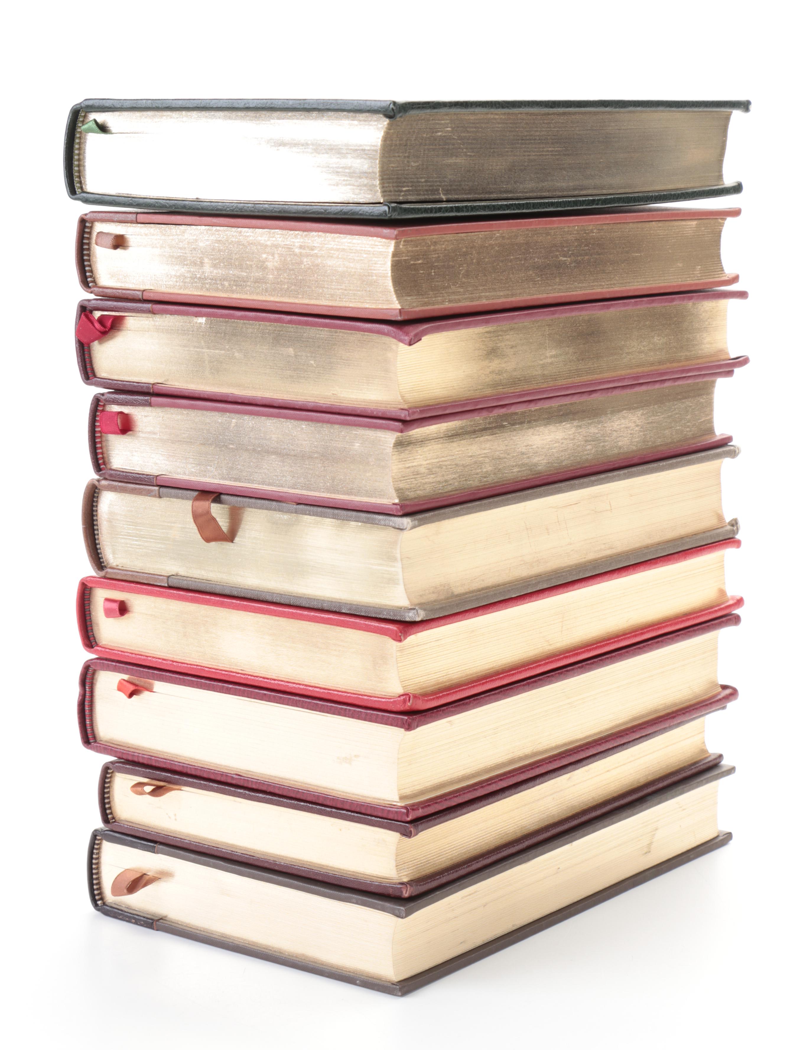 Leather Bound "The Franklin Library" Book Collection featuring "The Odyssey"