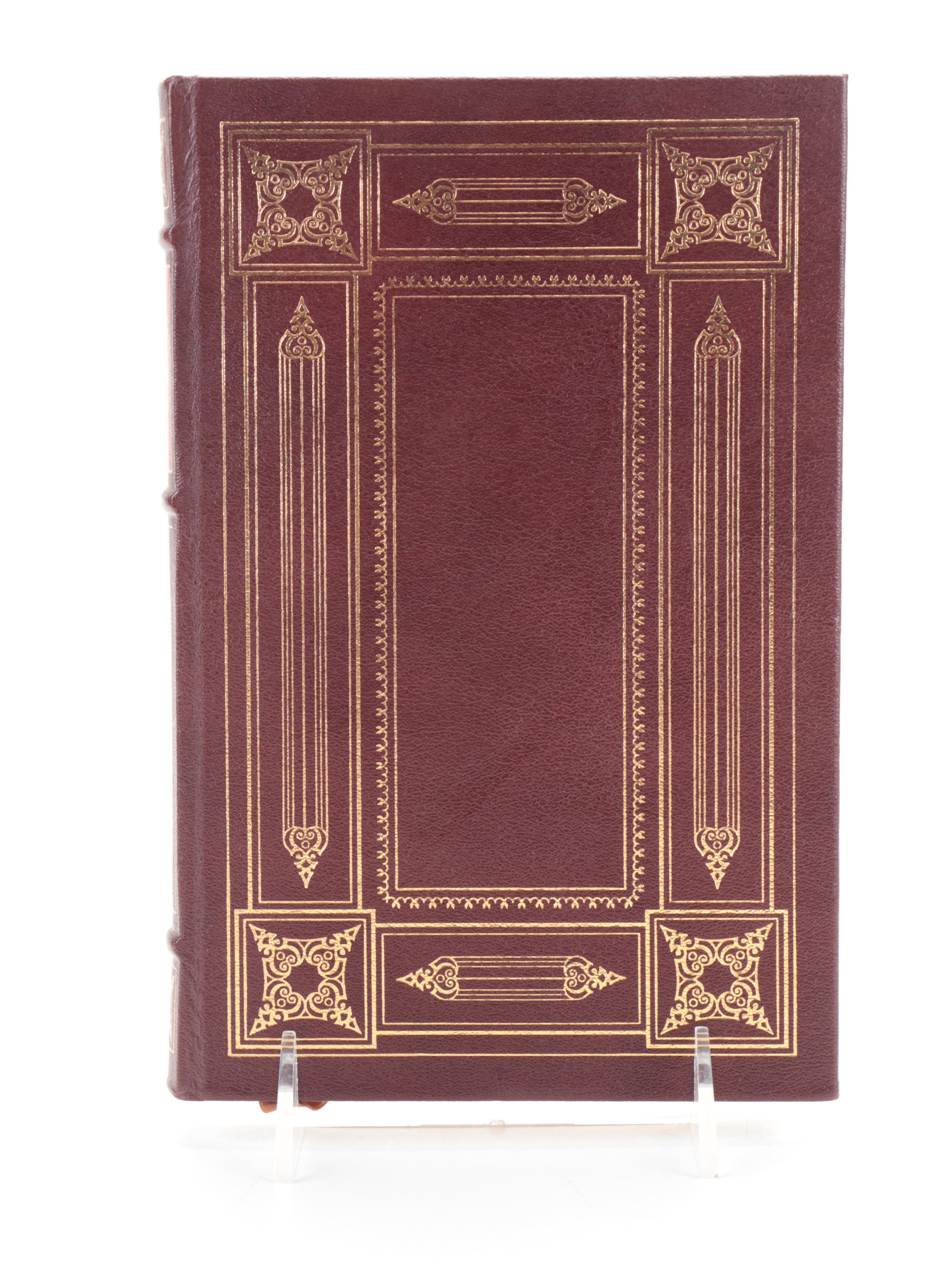 Leather Bound "The Franklin Library" Book Collection featuring "The Odyssey"