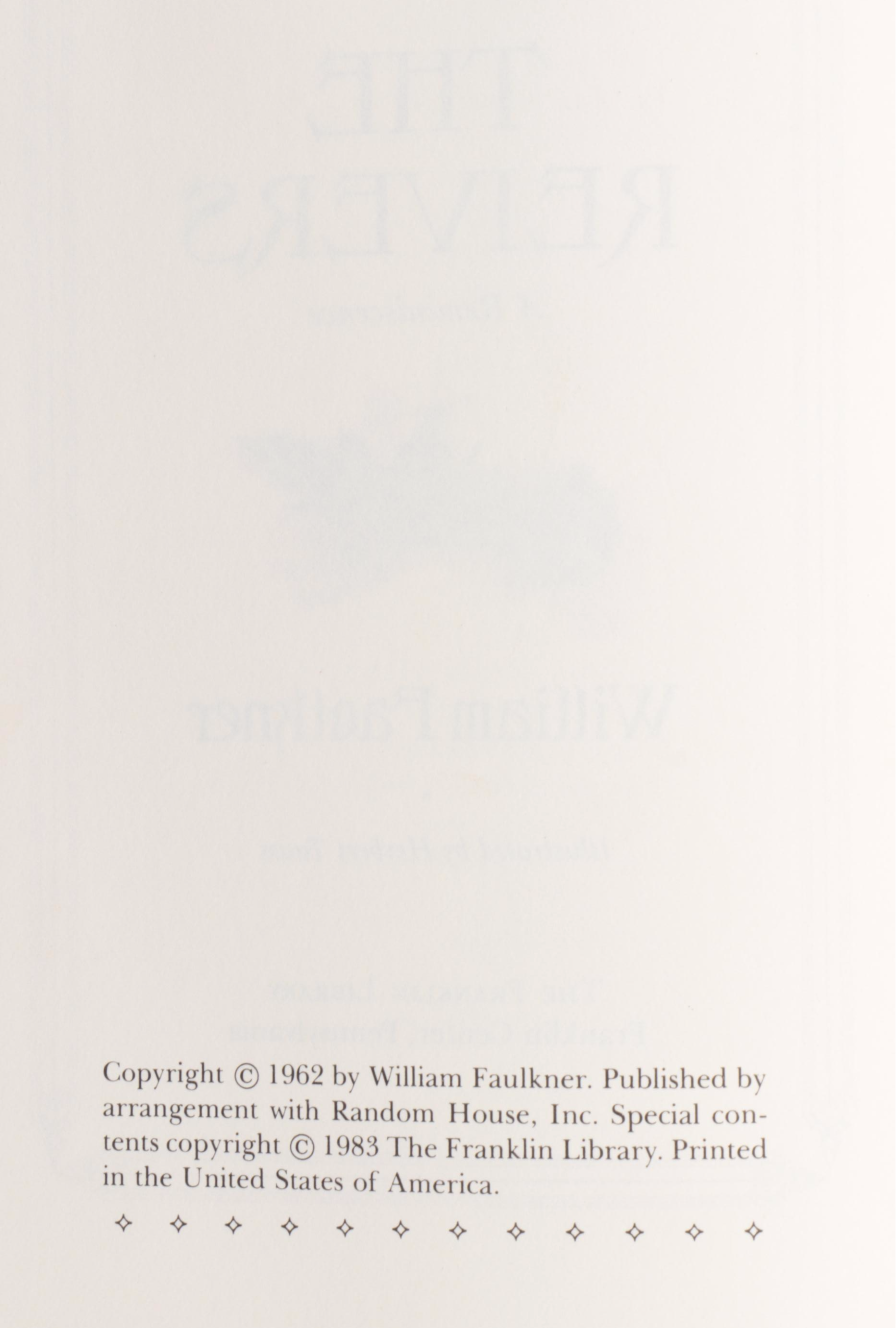 Leather Bound "The Franklin Library" Book Collection featuring "The Odyssey"