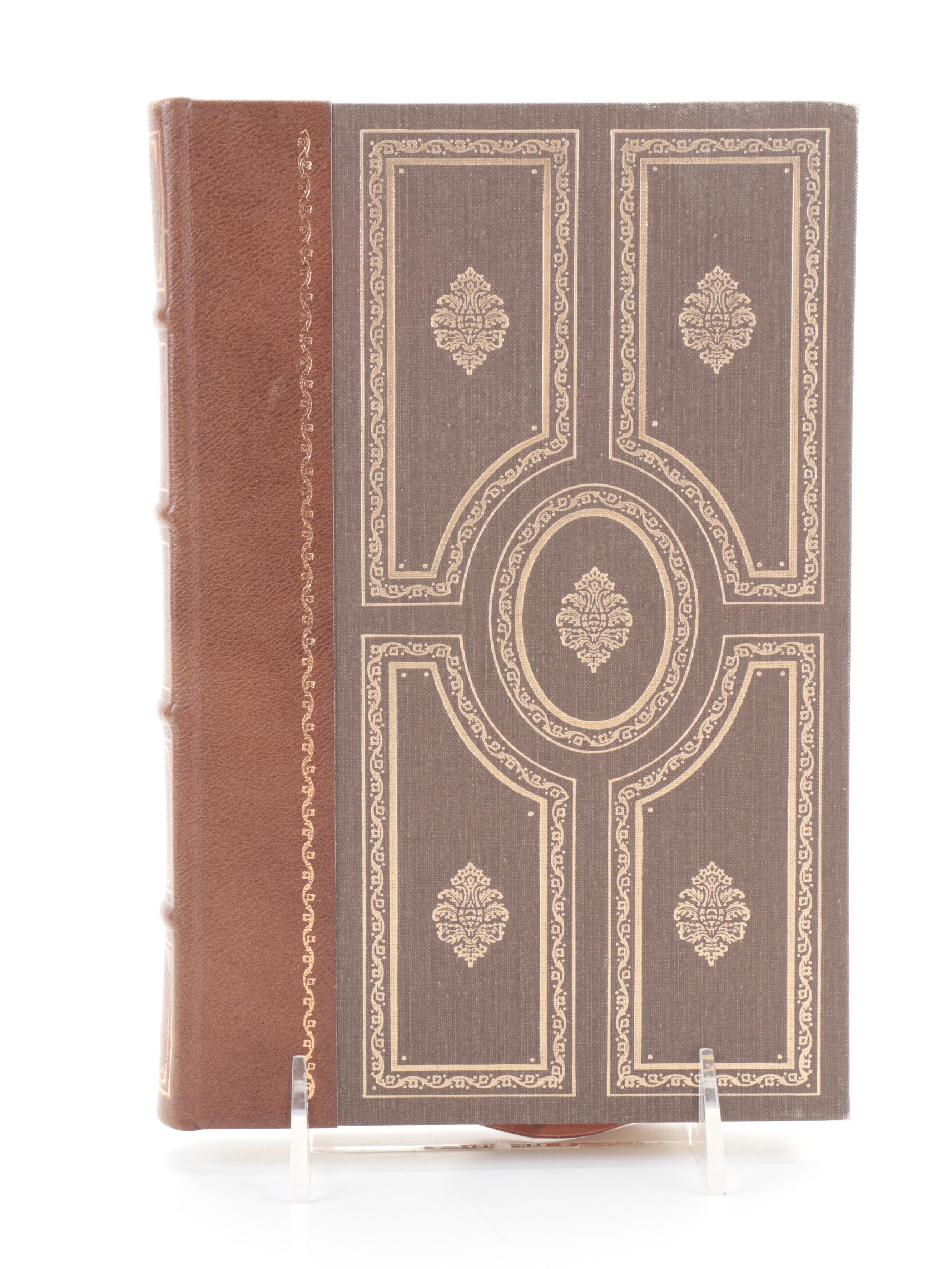 Leather Bound "The Franklin Library" Book Collection featuring "The Odyssey"
