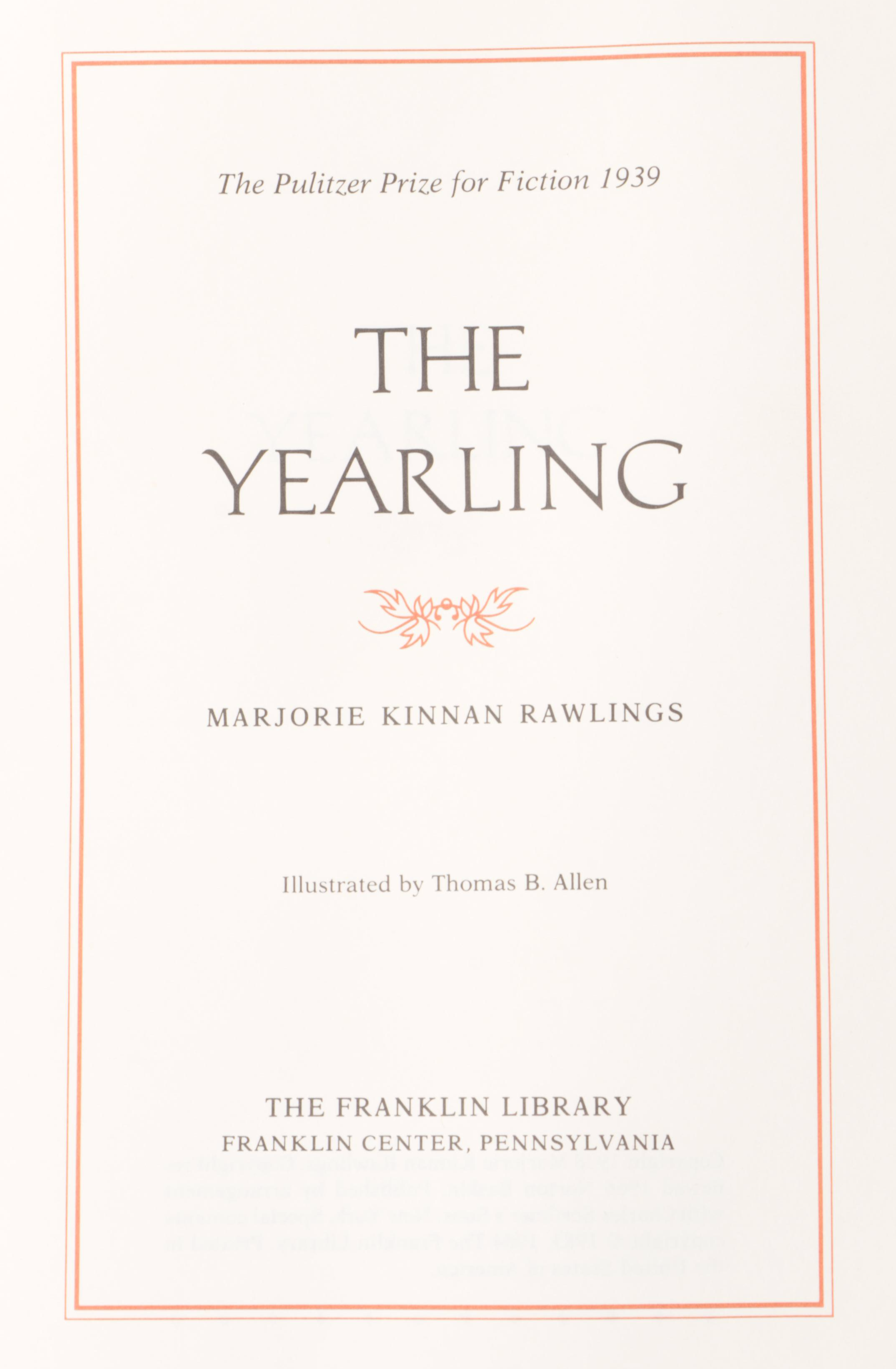 Leather Bound "The Franklin Library" Book Collection featuring "The Odyssey"