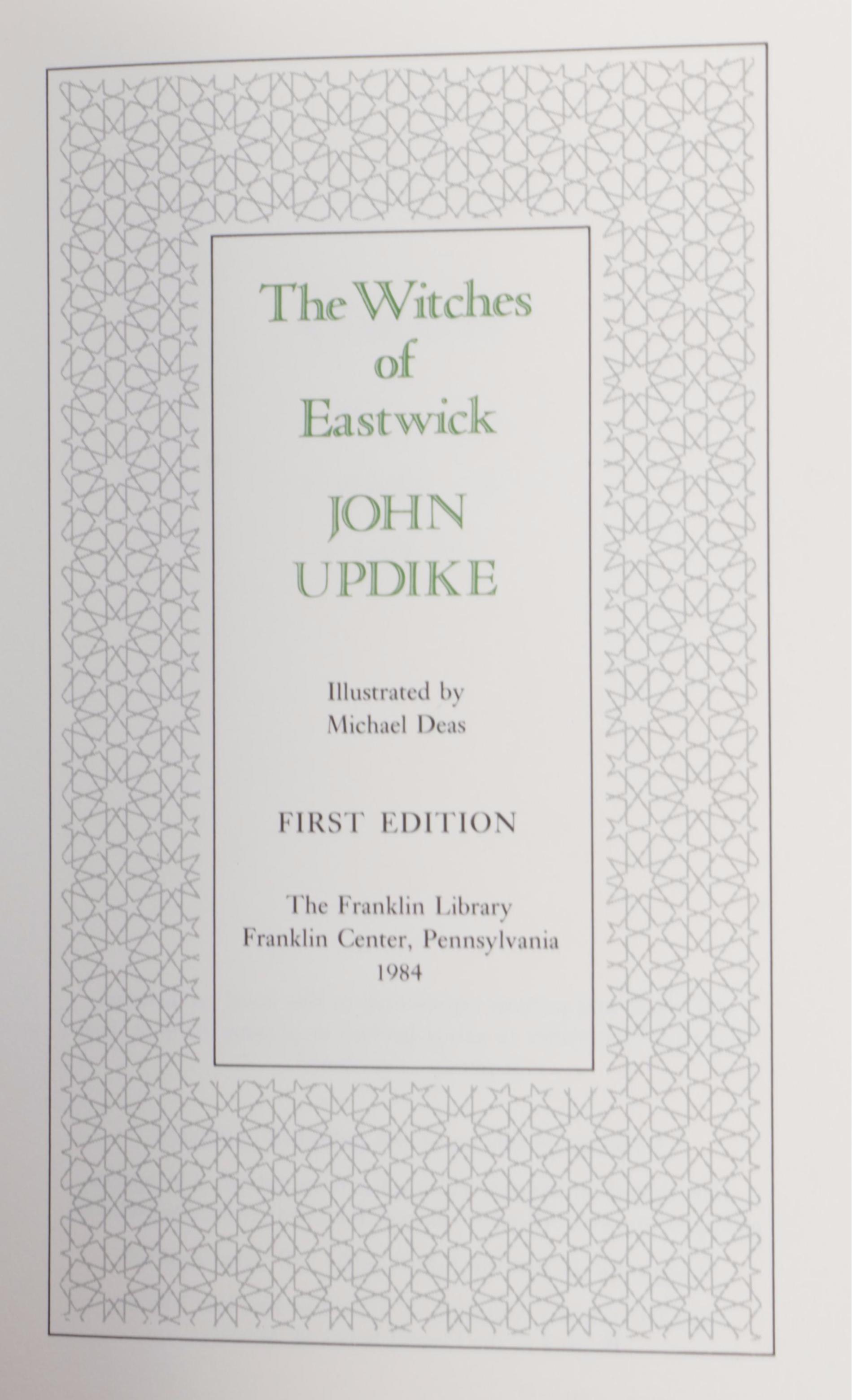Leather Bound "The Franklin Library" Book Collection featuring "The Odyssey"