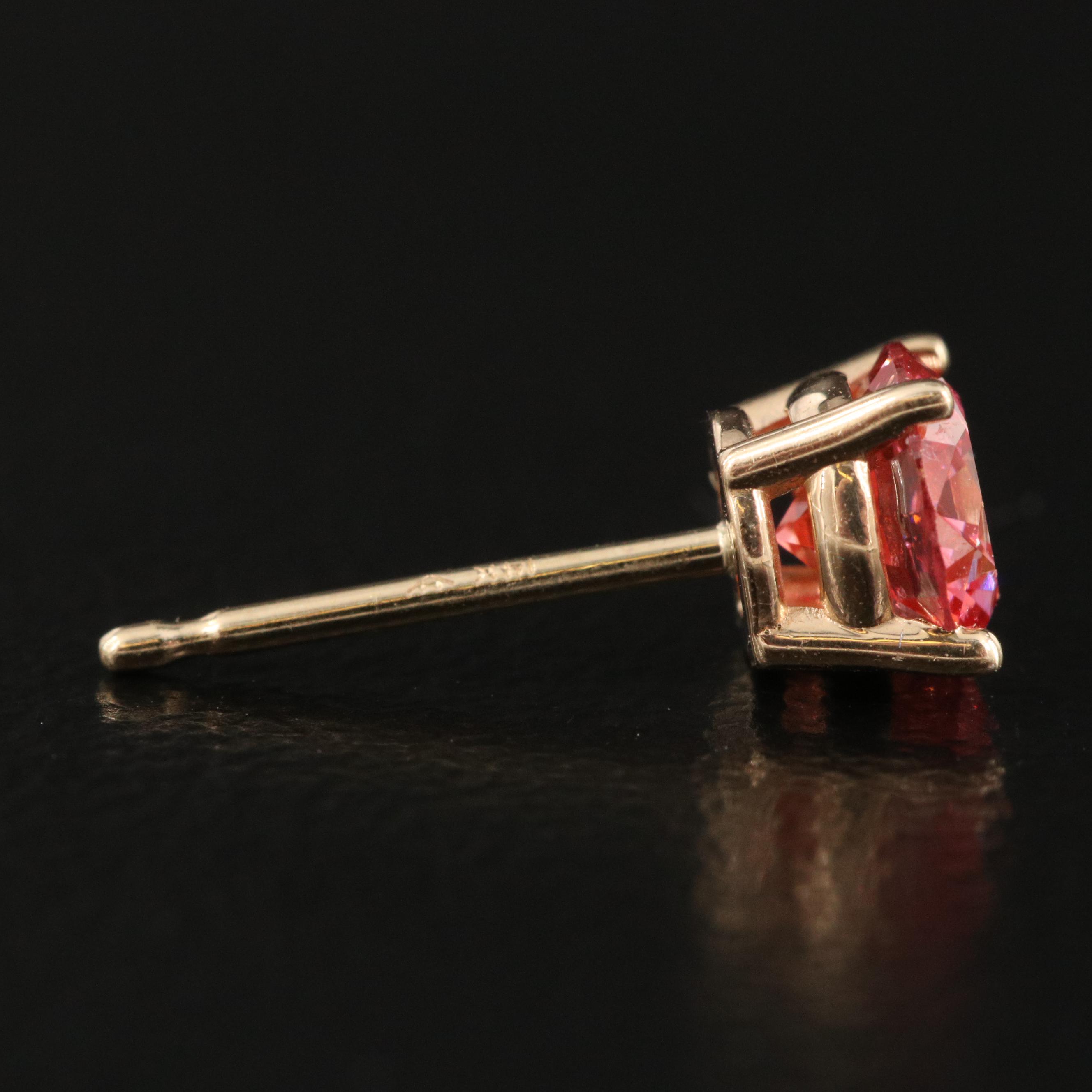 14K 1.00 CTW Diamond Stud Earrings