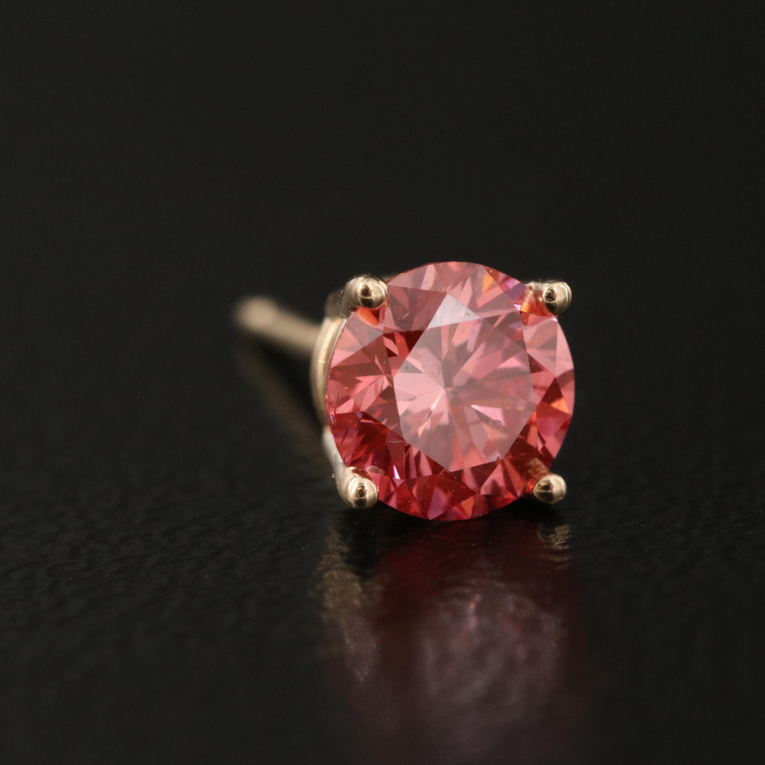 14K 1.00 CTW Diamond Stud Earrings