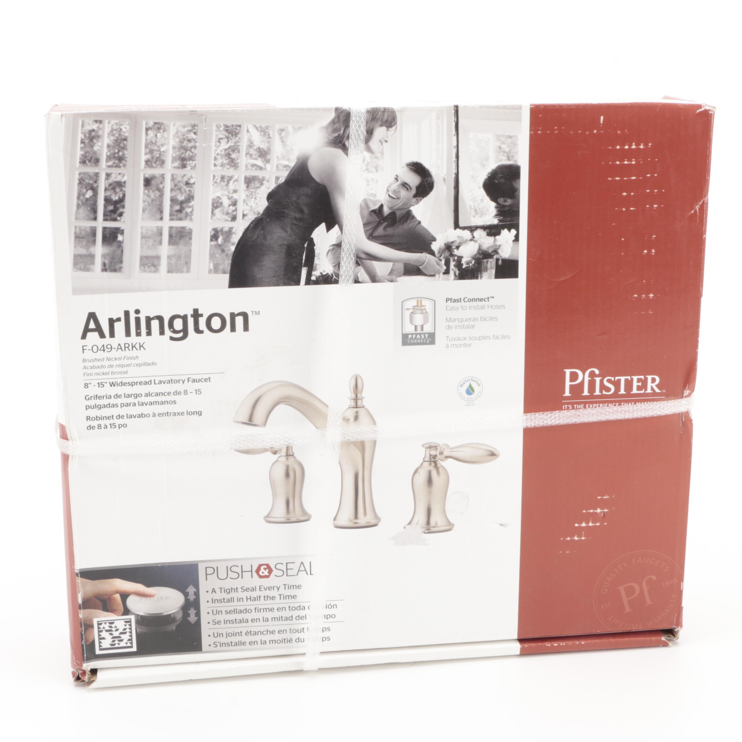 Pfister "Arlington" Brushed Nickel Widespread Bathroom Faucet