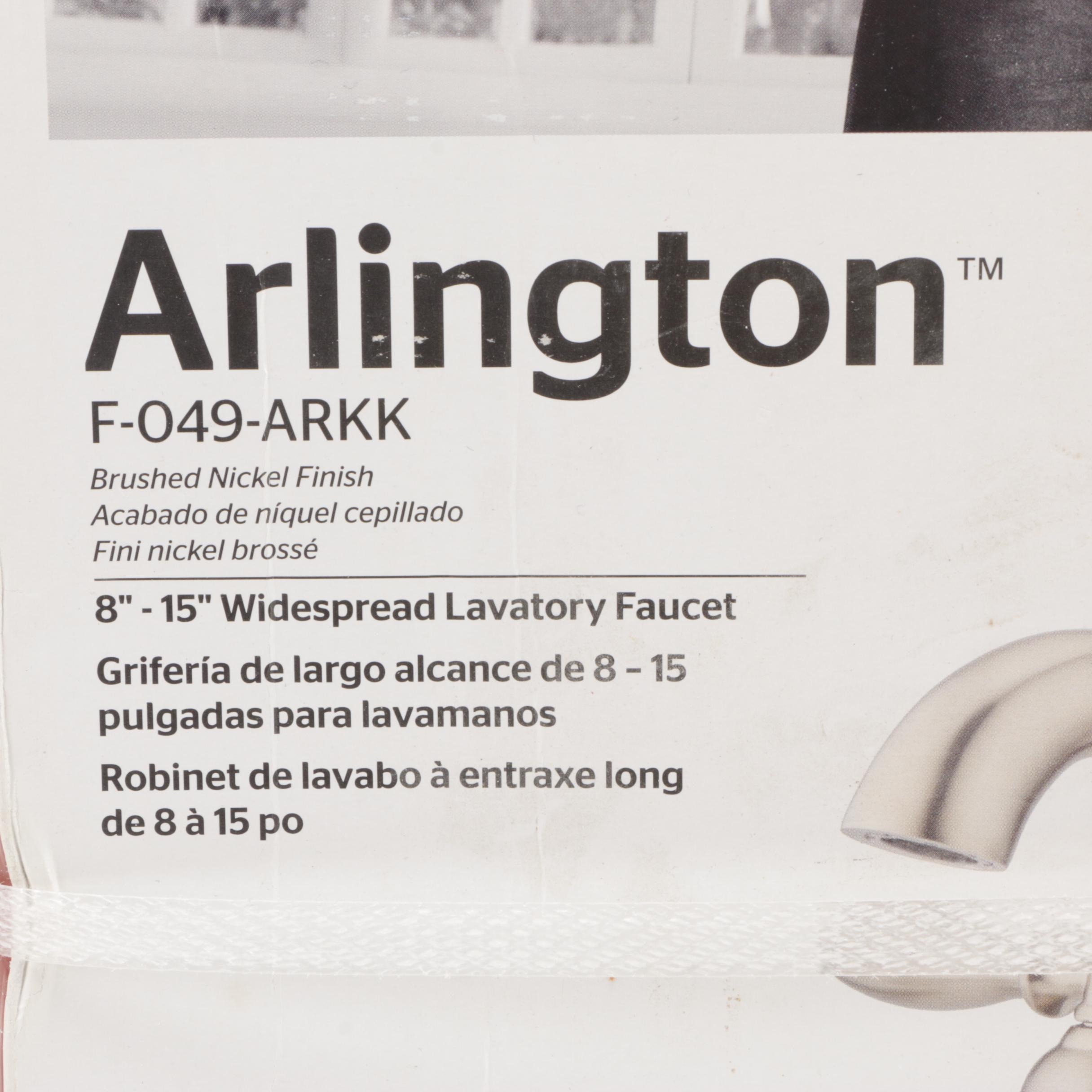 Pfister "Arlington" Brushed Nickel Widespread Bathroom Faucet
