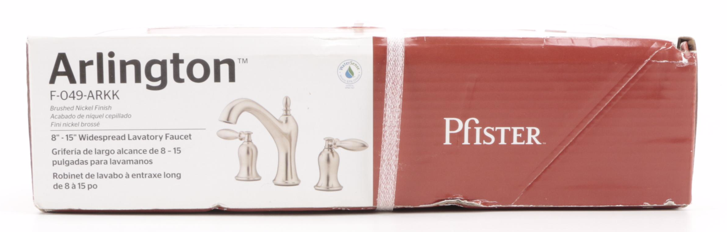 Pfister "Arlington" Brushed Nickel Widespread Bathroom Faucet