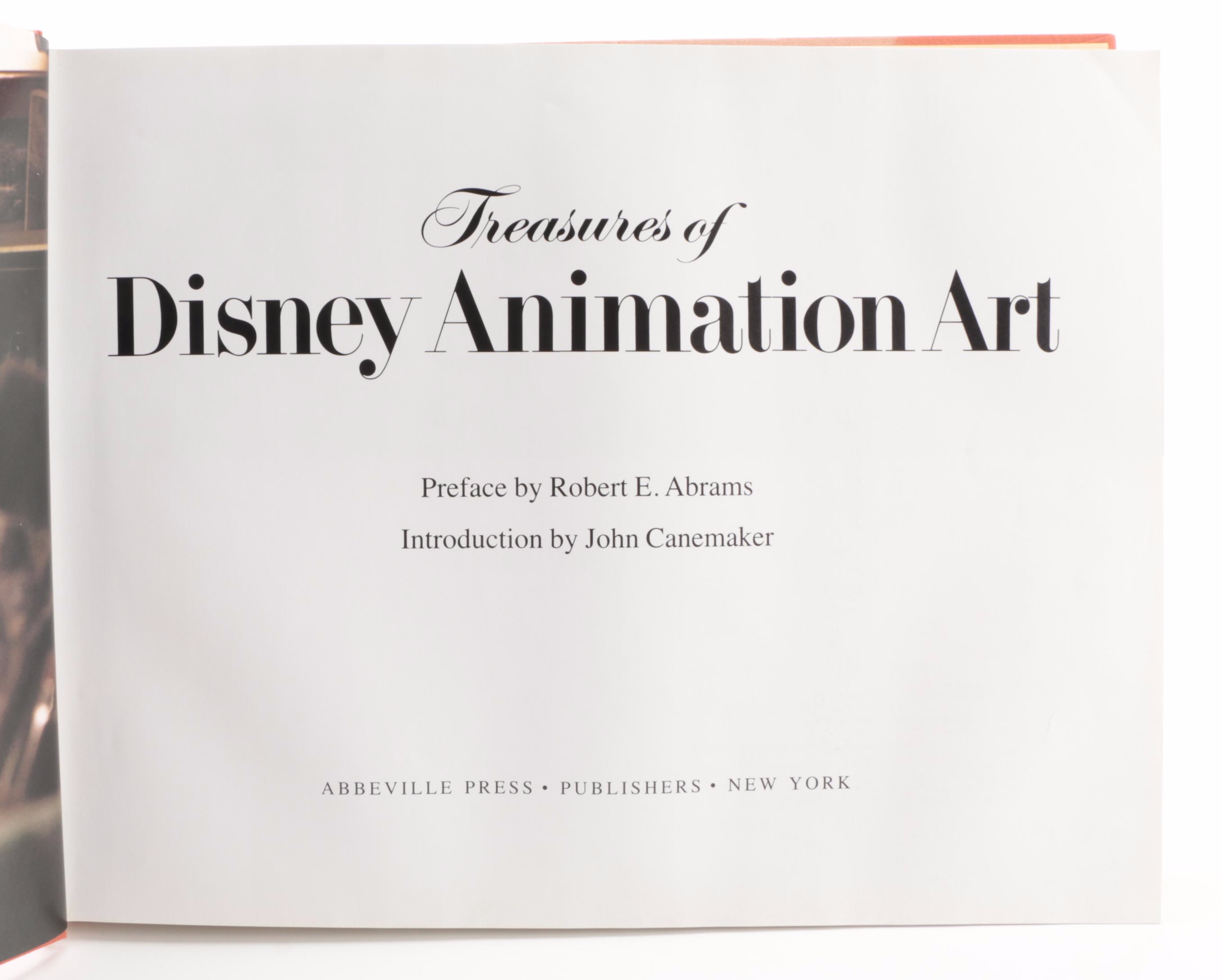 "Treasures of Disney Animation Art," 1982