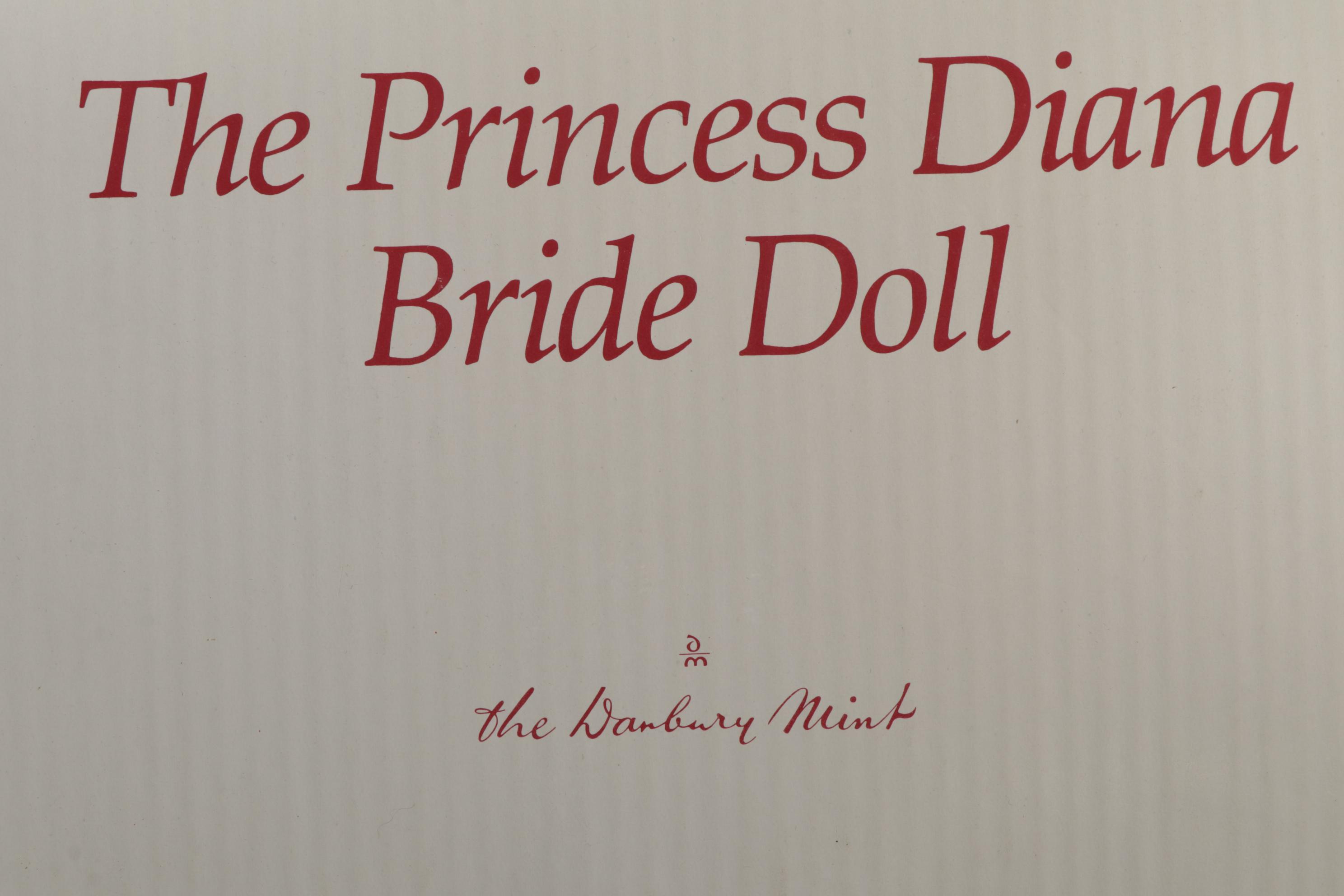Danbury Mint Dolls Feat. "Cinderella", "The Princess Diana Bride Doll" and More