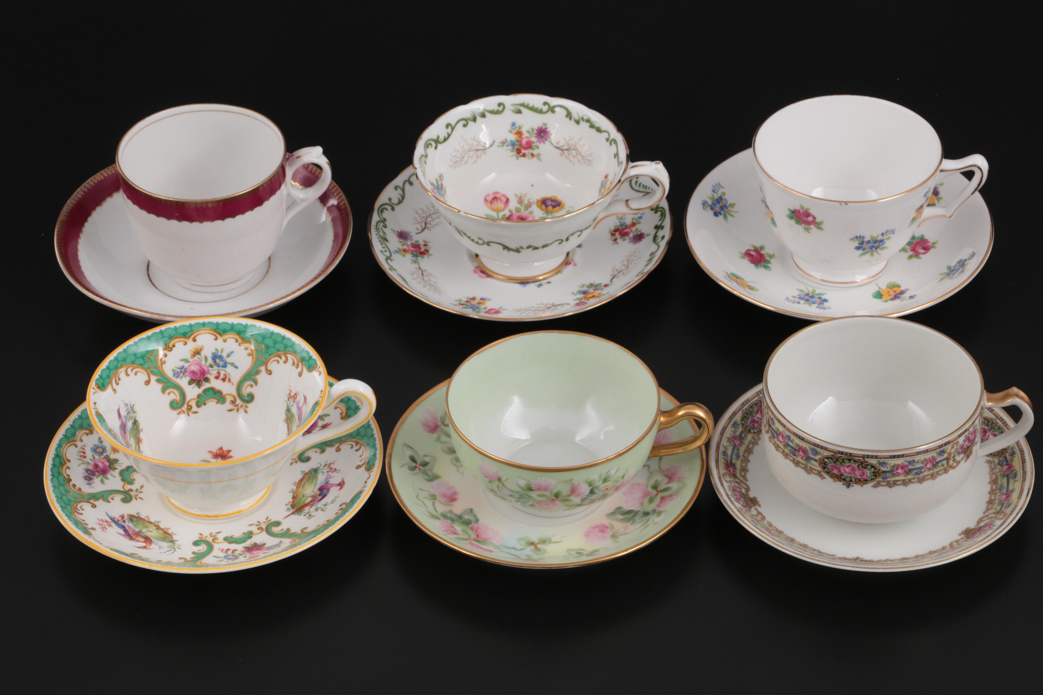 English, Italian and Other Porcelain and Bone China Tea Service