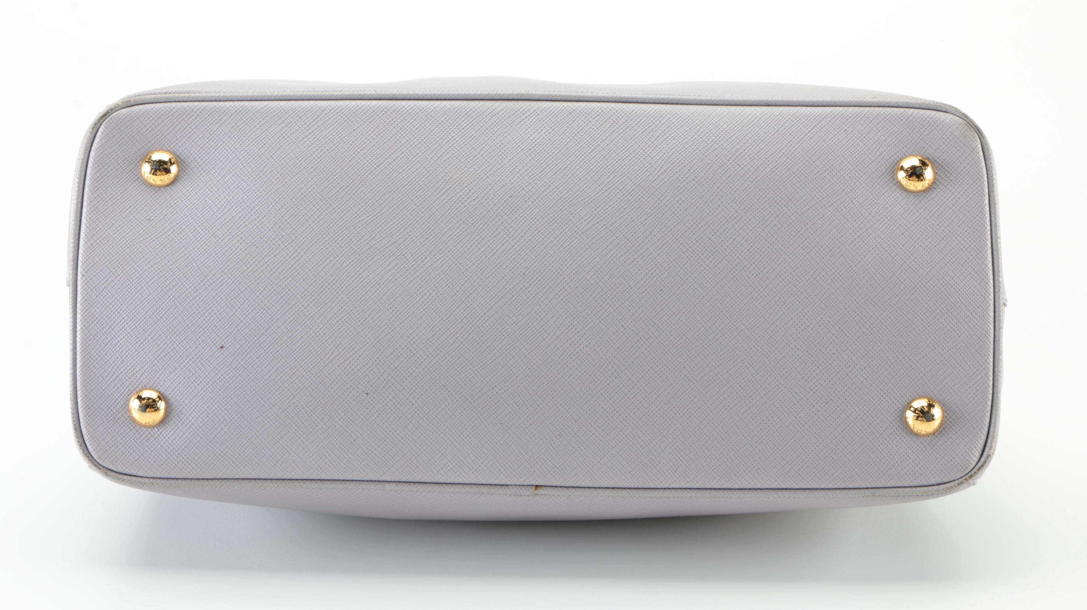 Prada Large Galleria Bag in Glicine Saffiano Leather