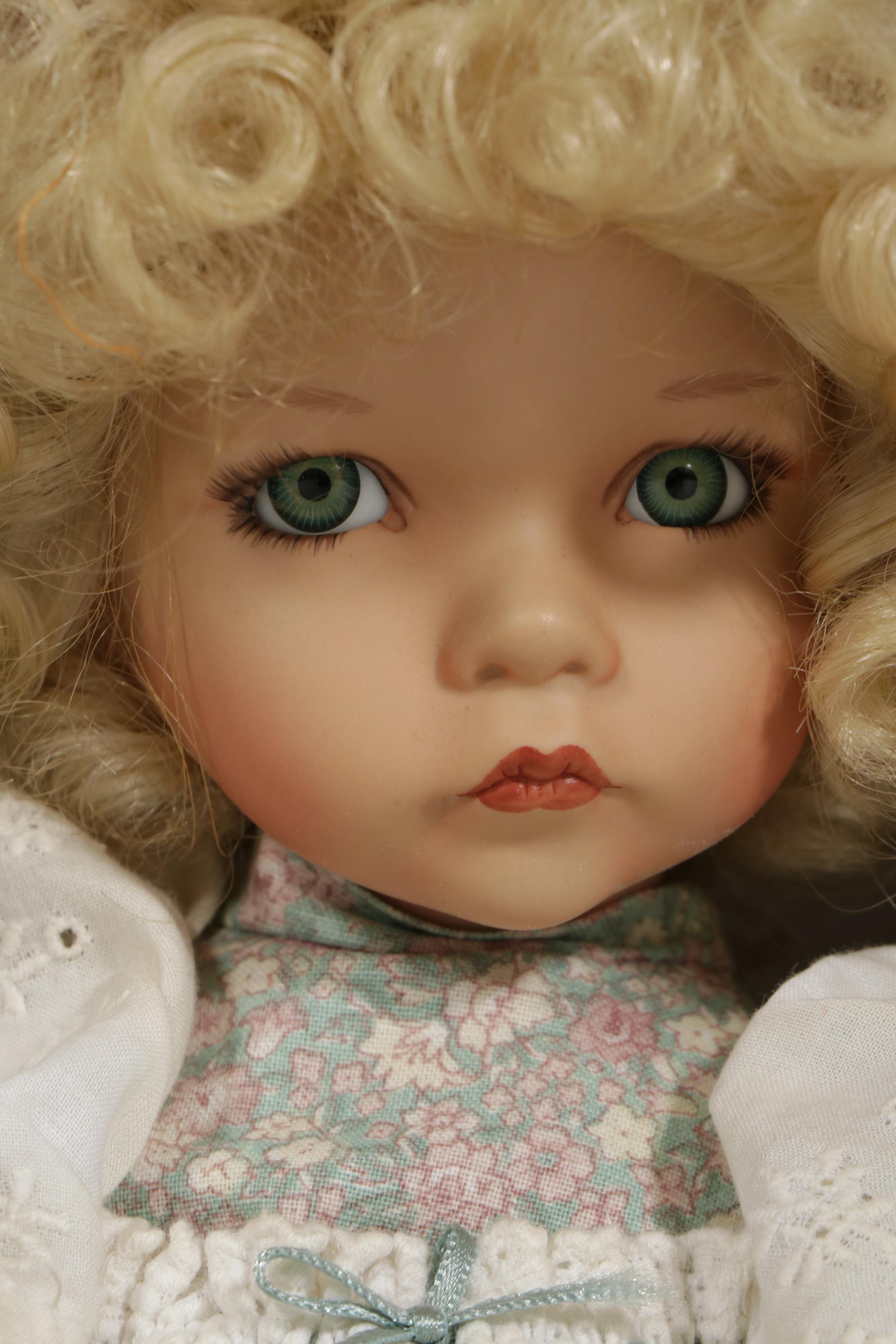 Dianna Effner Dolls Featuring "The Little Girl with a Curl" and Other Dolls