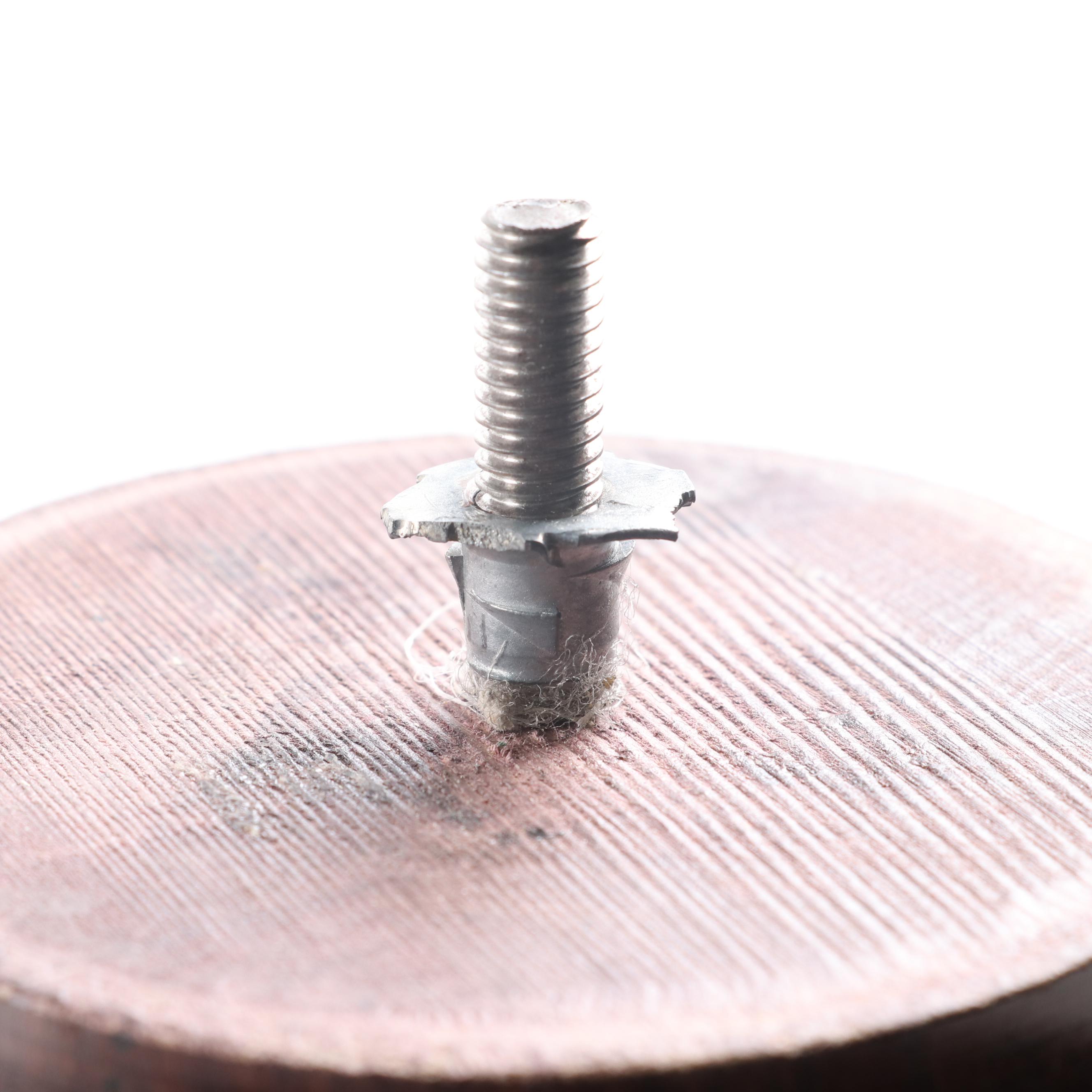 Whittemore-Sherrill Tufted Back Leather Poet's Chair and Ottoman