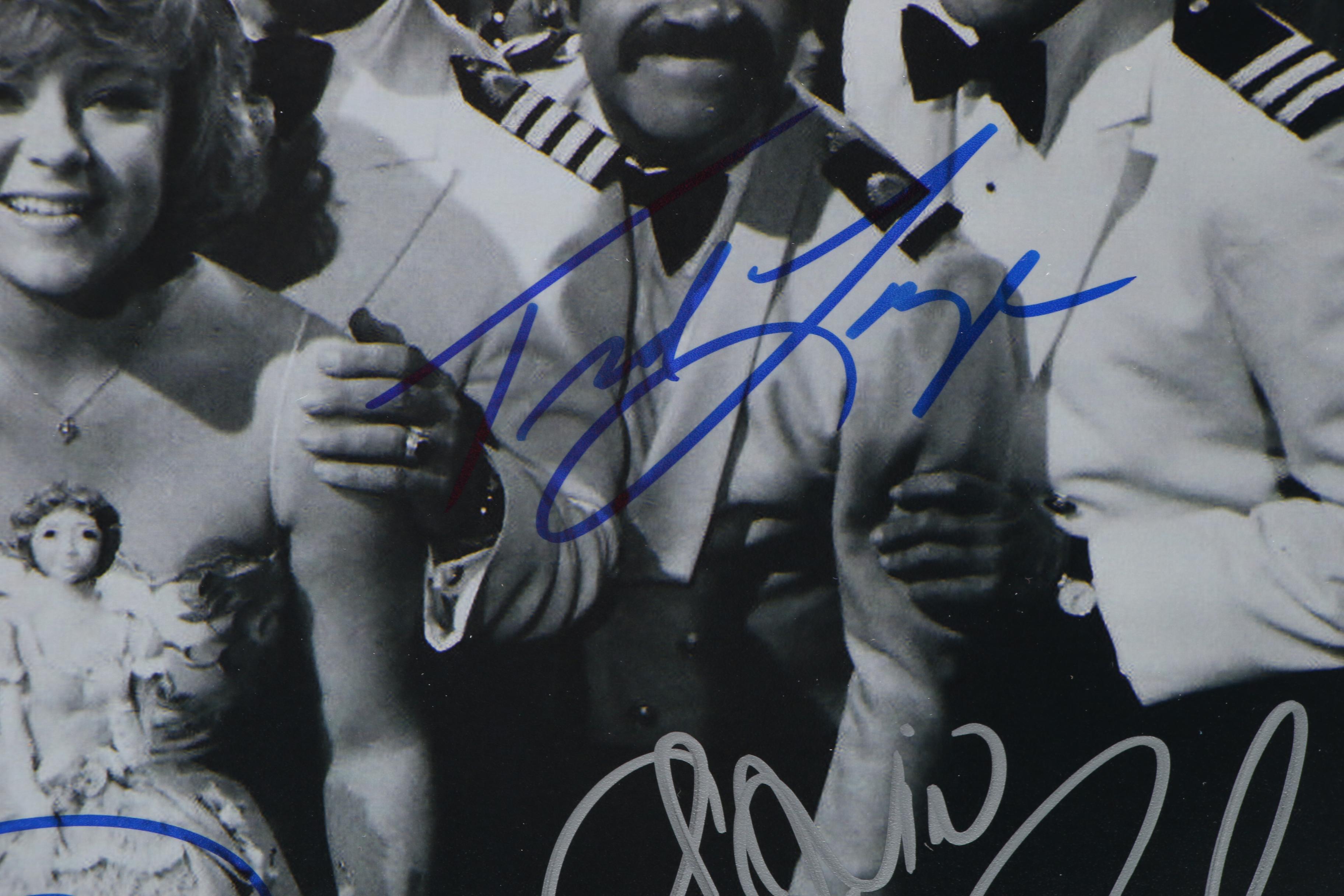 MacLeod, Whelan, & Lange Signed "Love Boat" Television Sitcom Photo Print, COA