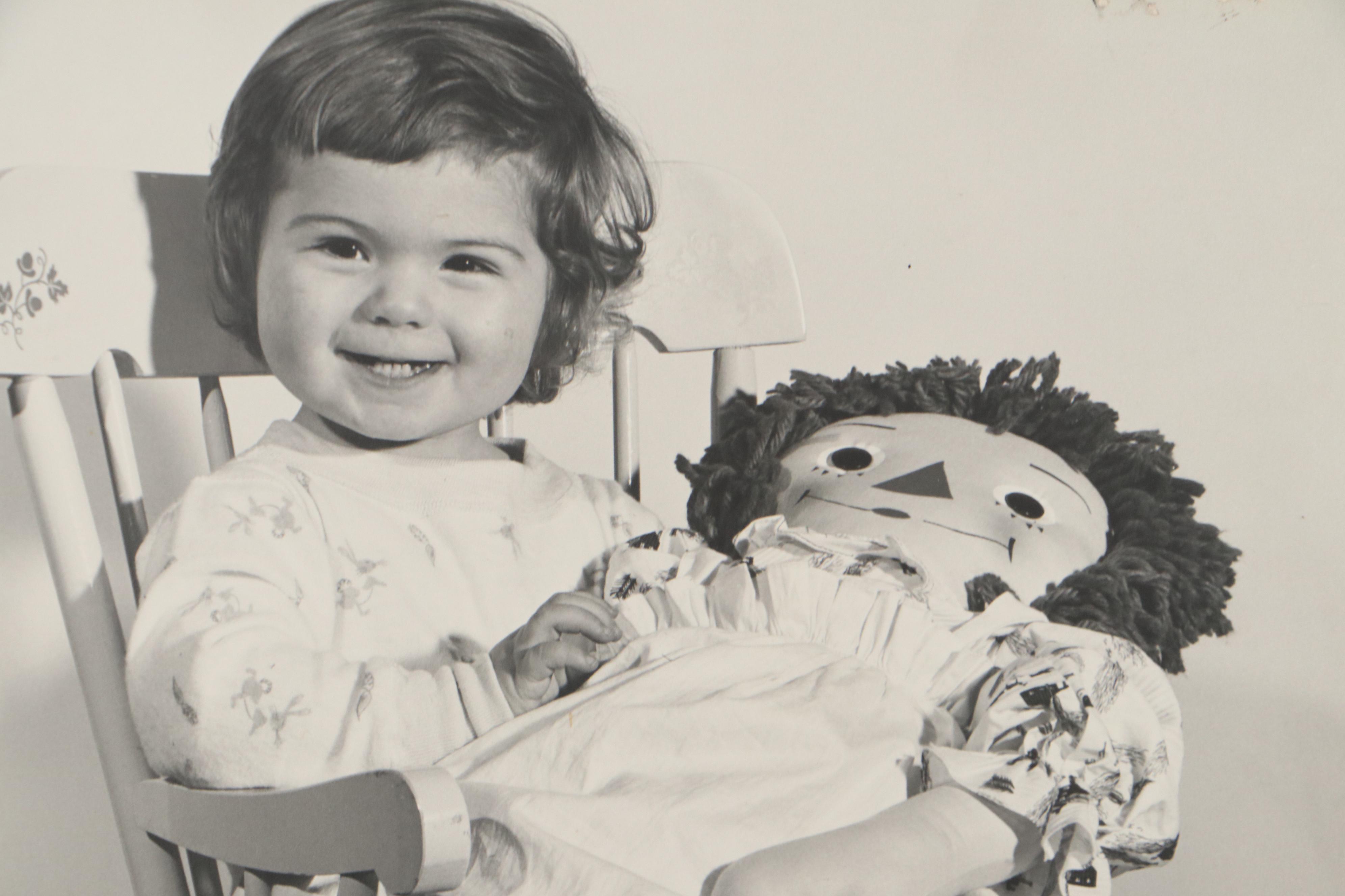 Grant Haist Silver Print Photographs "Raggedy and I" and "Lynne Ann"