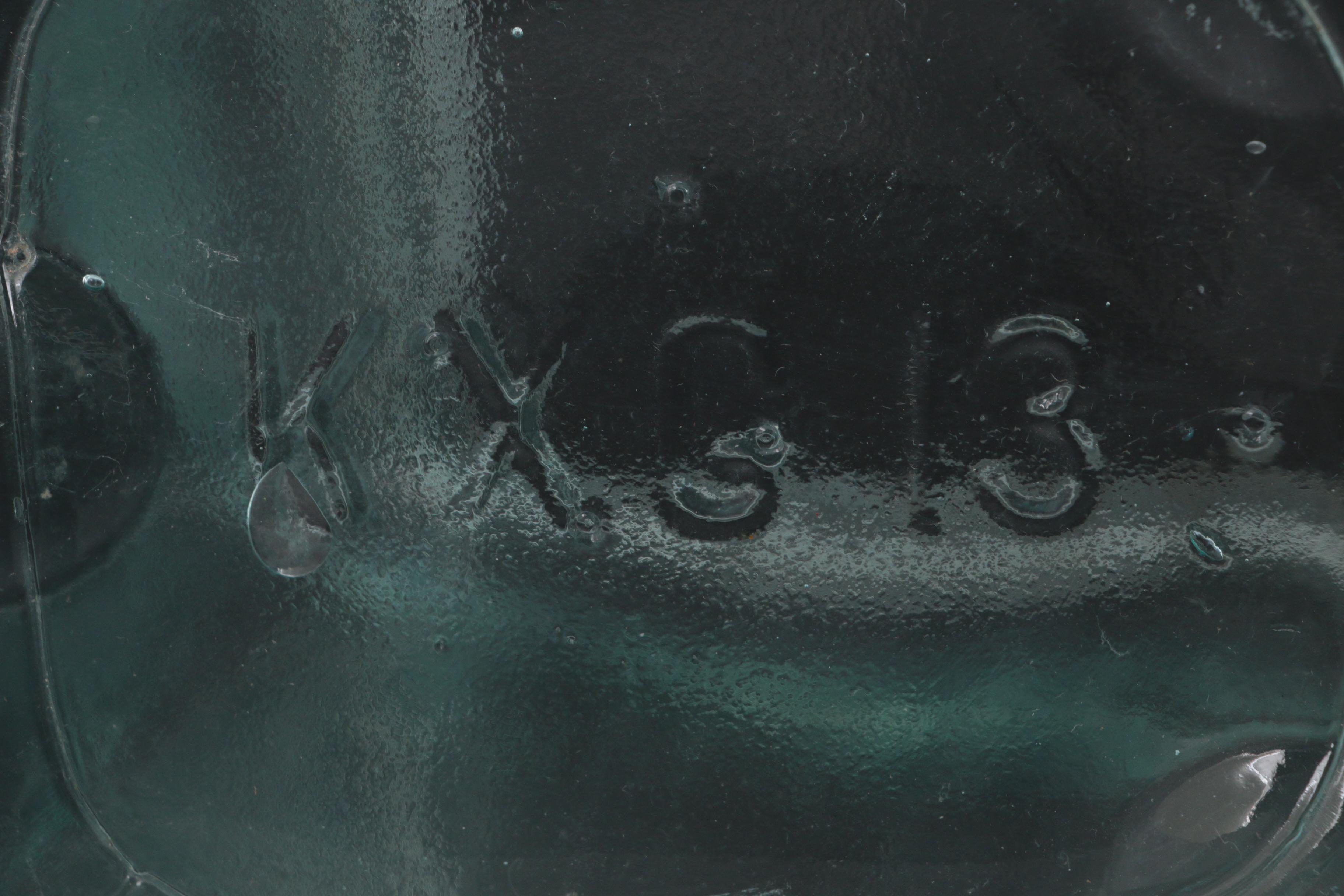 Delco-Light Exide Ironclad Aqua Glass Battery Jars, Early/Mid 20th Century