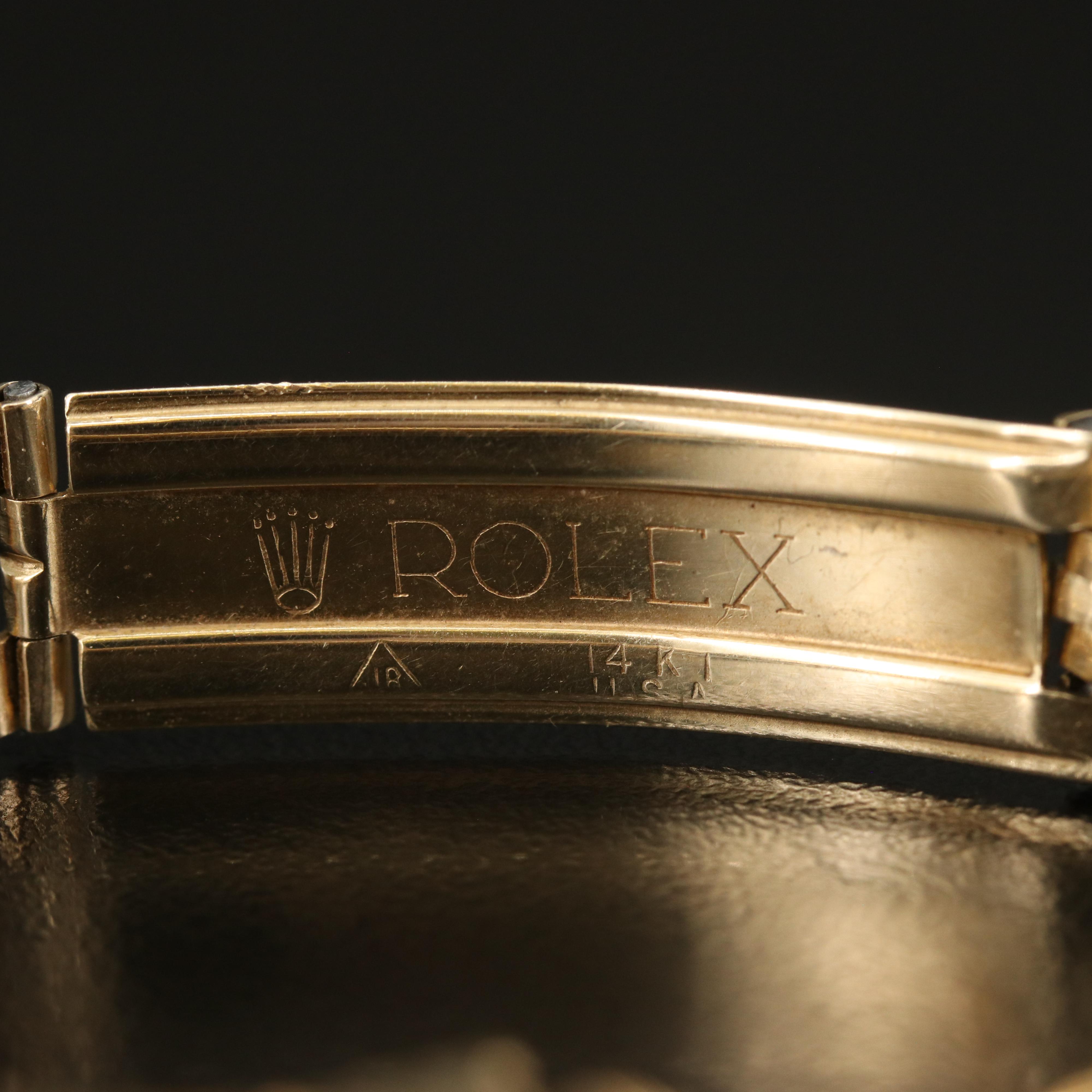 1978 Rolex Oyster Perpetual Blue Dial Watch