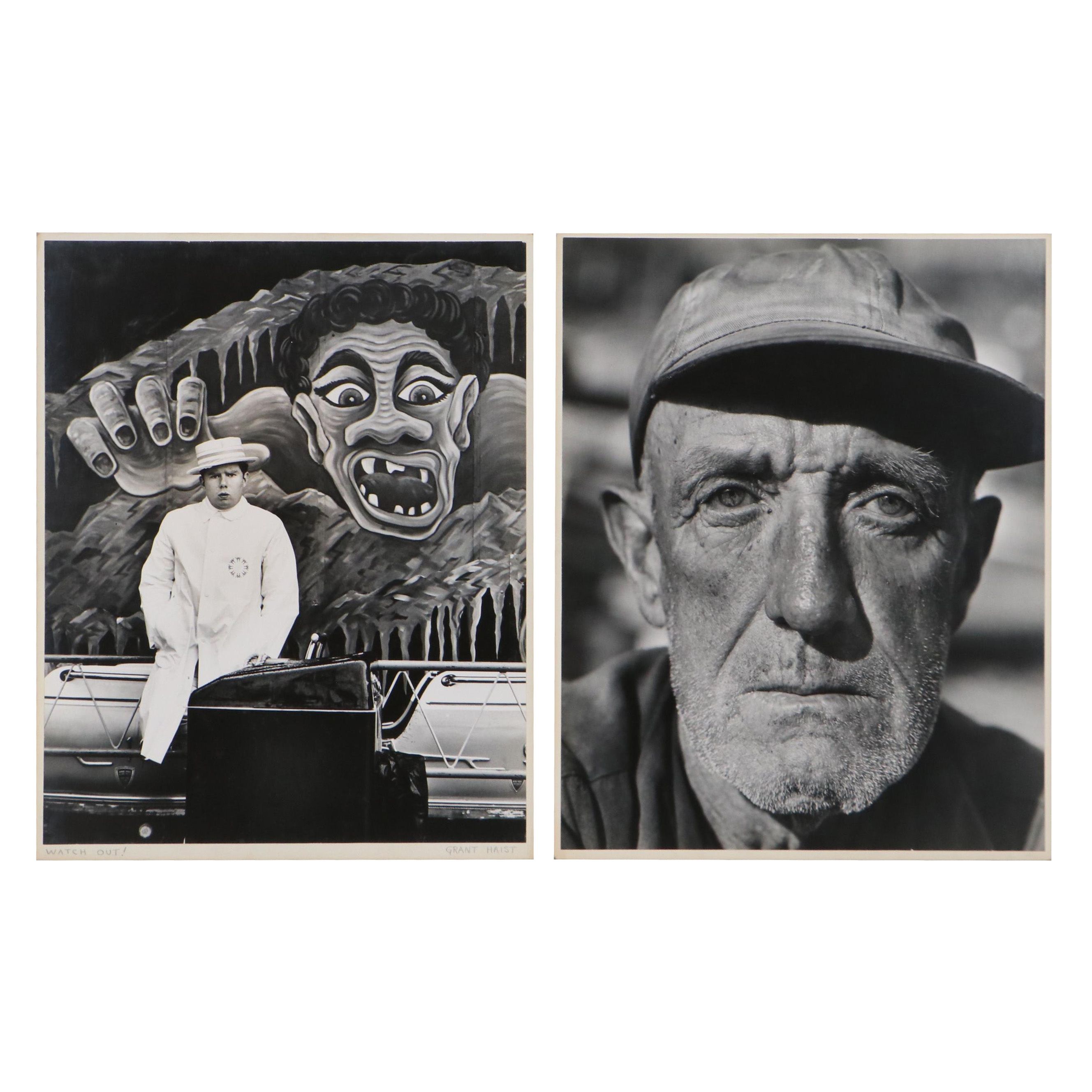 Grant Haist Silver Gelatin Photographs Including "Watch Out!"