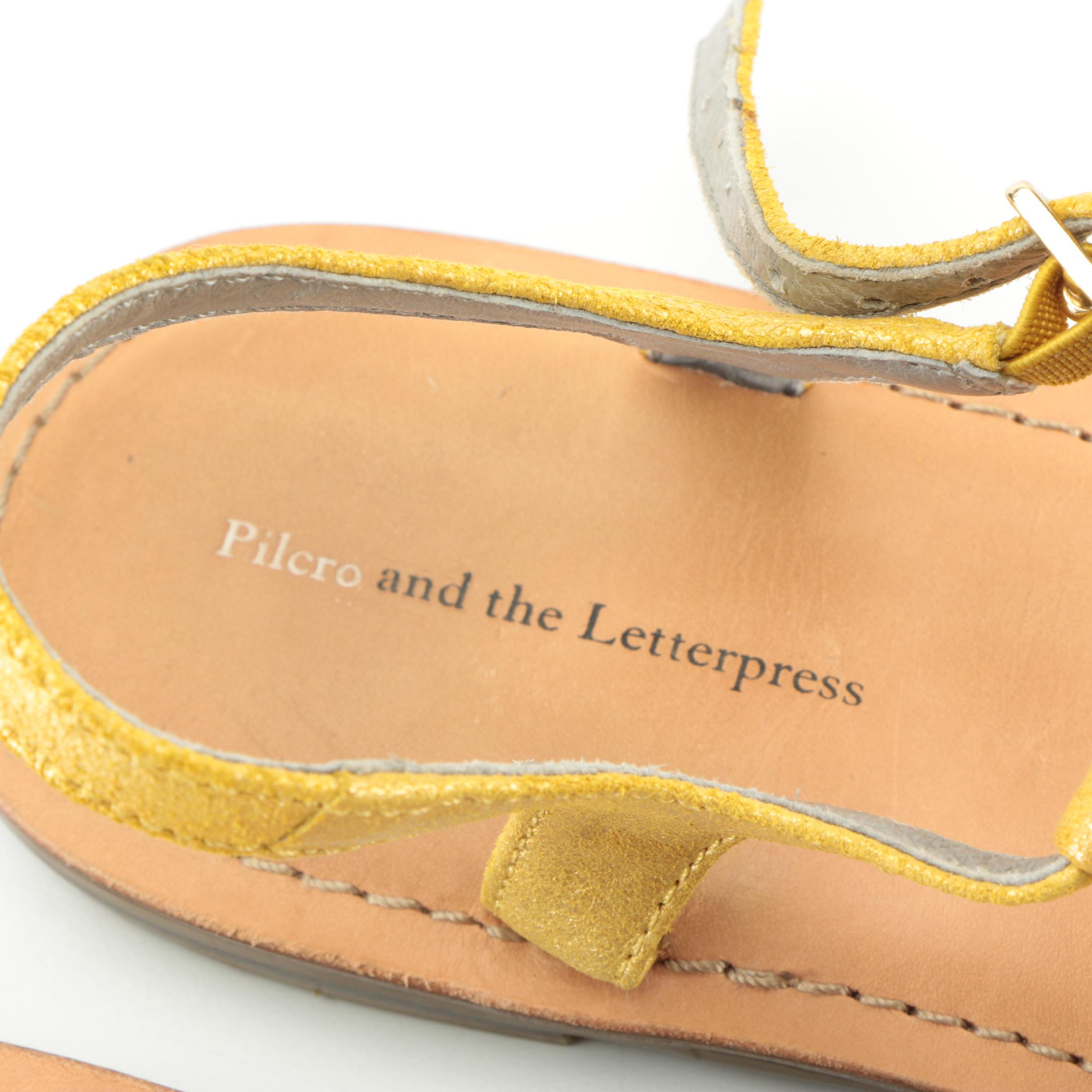 Tory Burch Thong Sandals and Pilcro and the Letterpress Sandals with Turtles