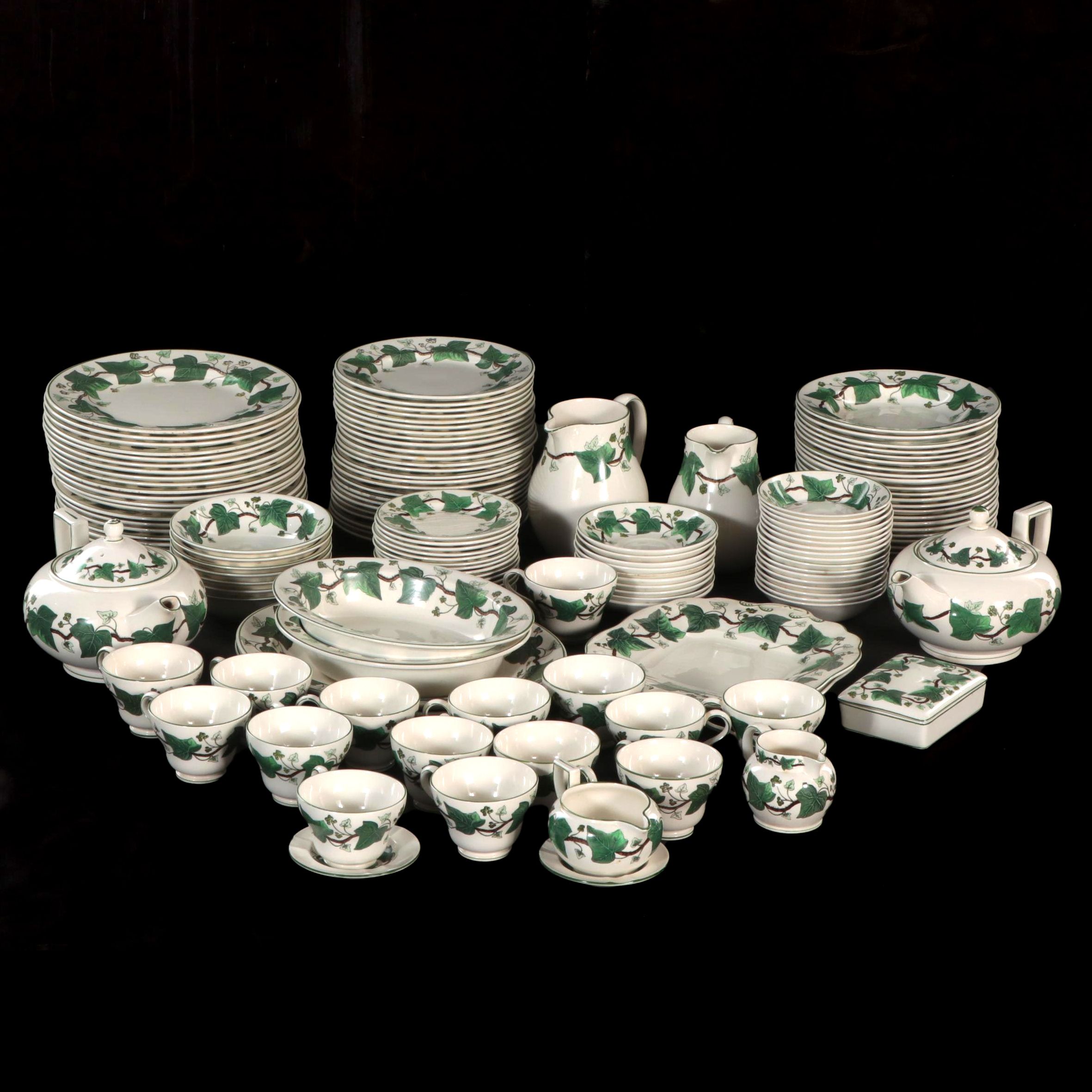 Wedgwood Barlaston "Napoleon Ivy" Dinnerware and Serveware