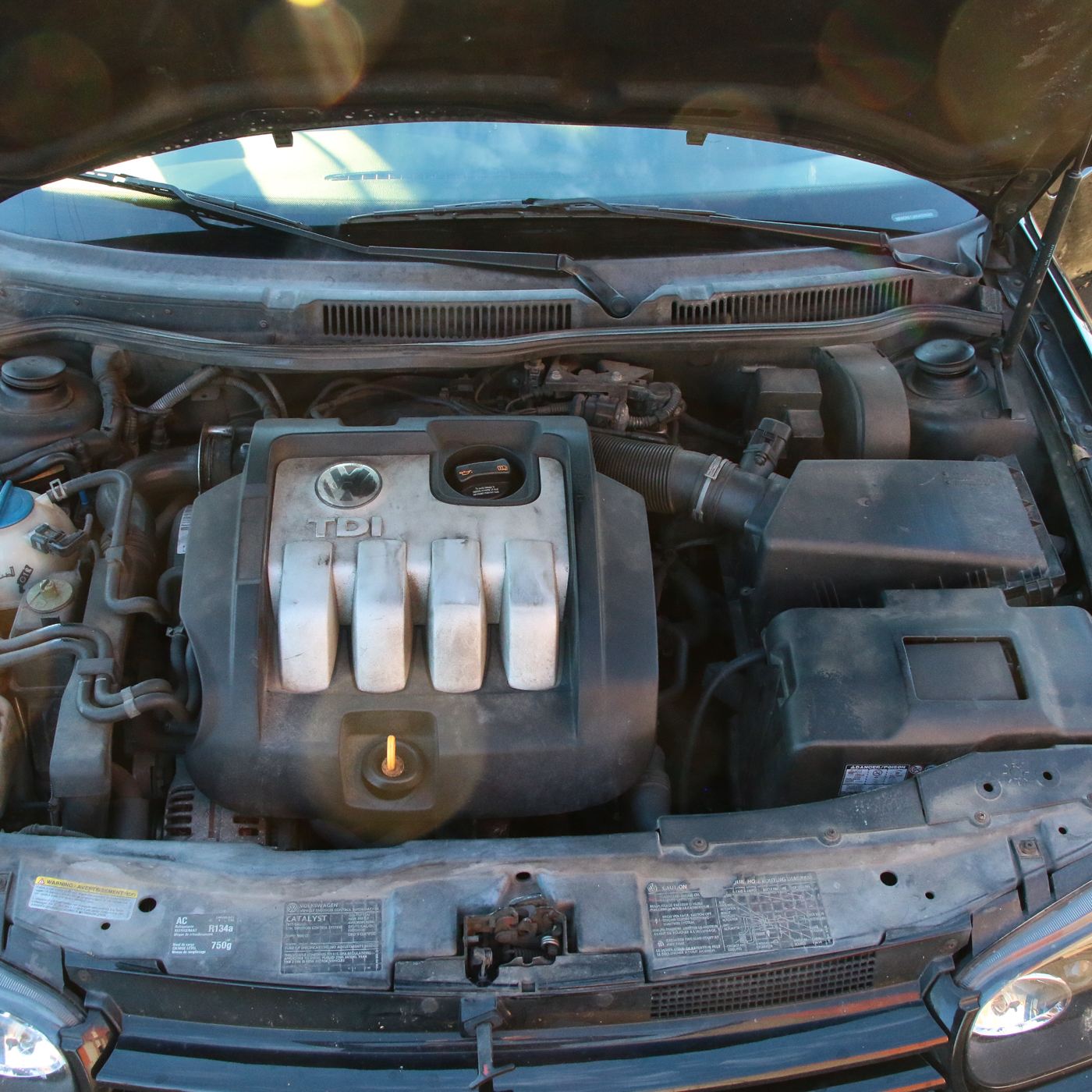 2006 Volkswagen Golf GLS TDI Hatchback in Black