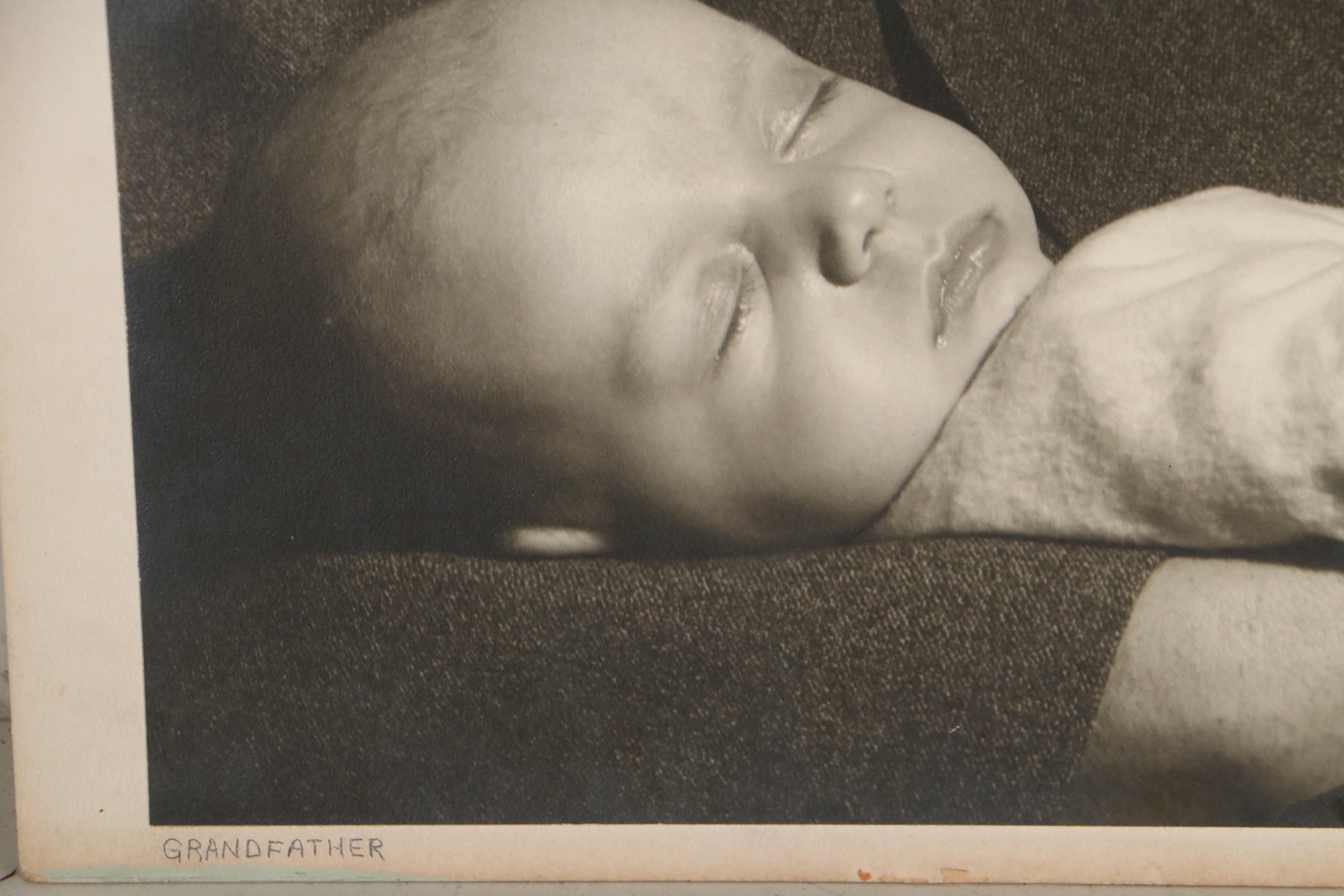 Grant Haist Silver Gelatin Photographs "Grandfather" and "Wee Brucie"