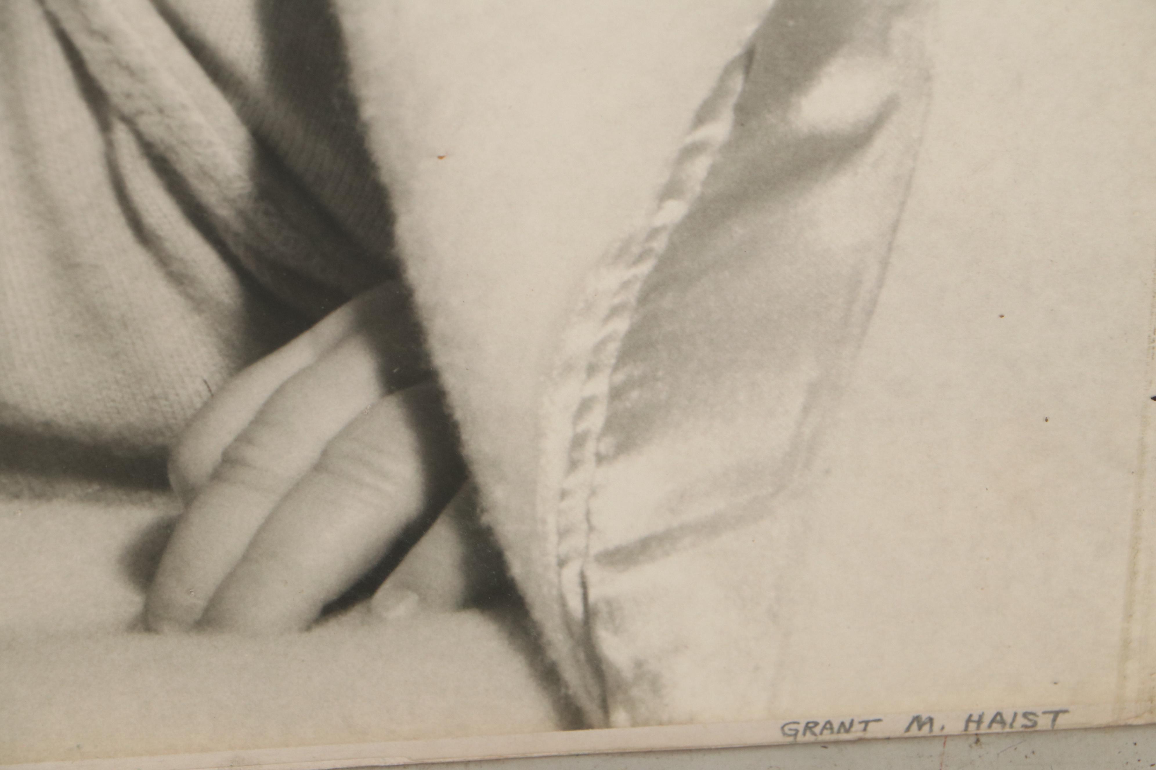 Grant Haist Silver Gelatin Photographs "Grandfather" and "Wee Brucie"