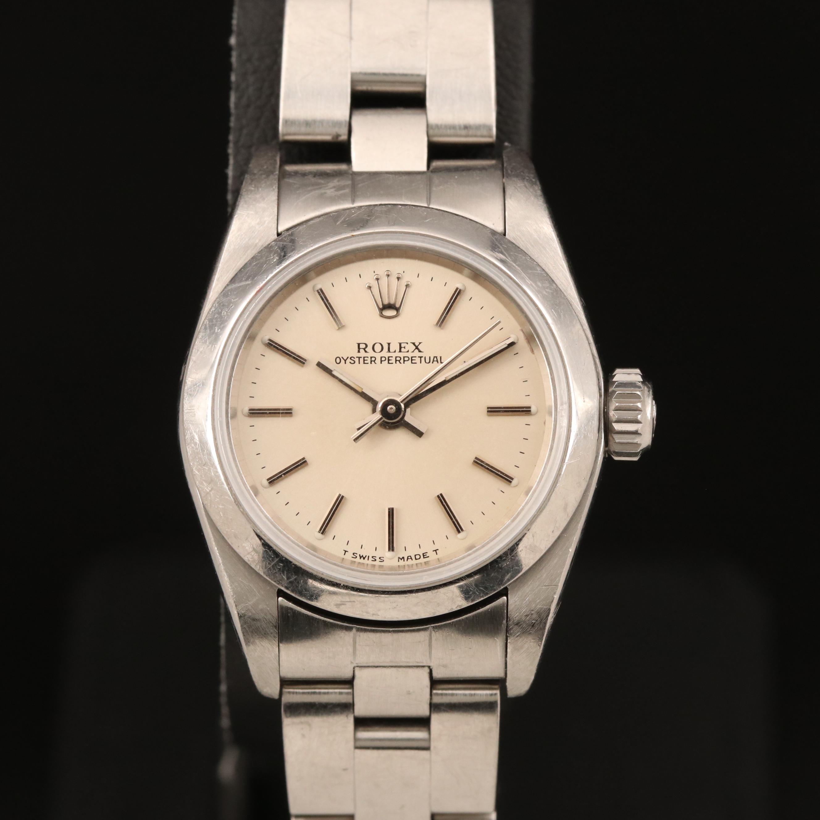 1997 Rolex Oyster Perpetual Stainless Steel Watch
