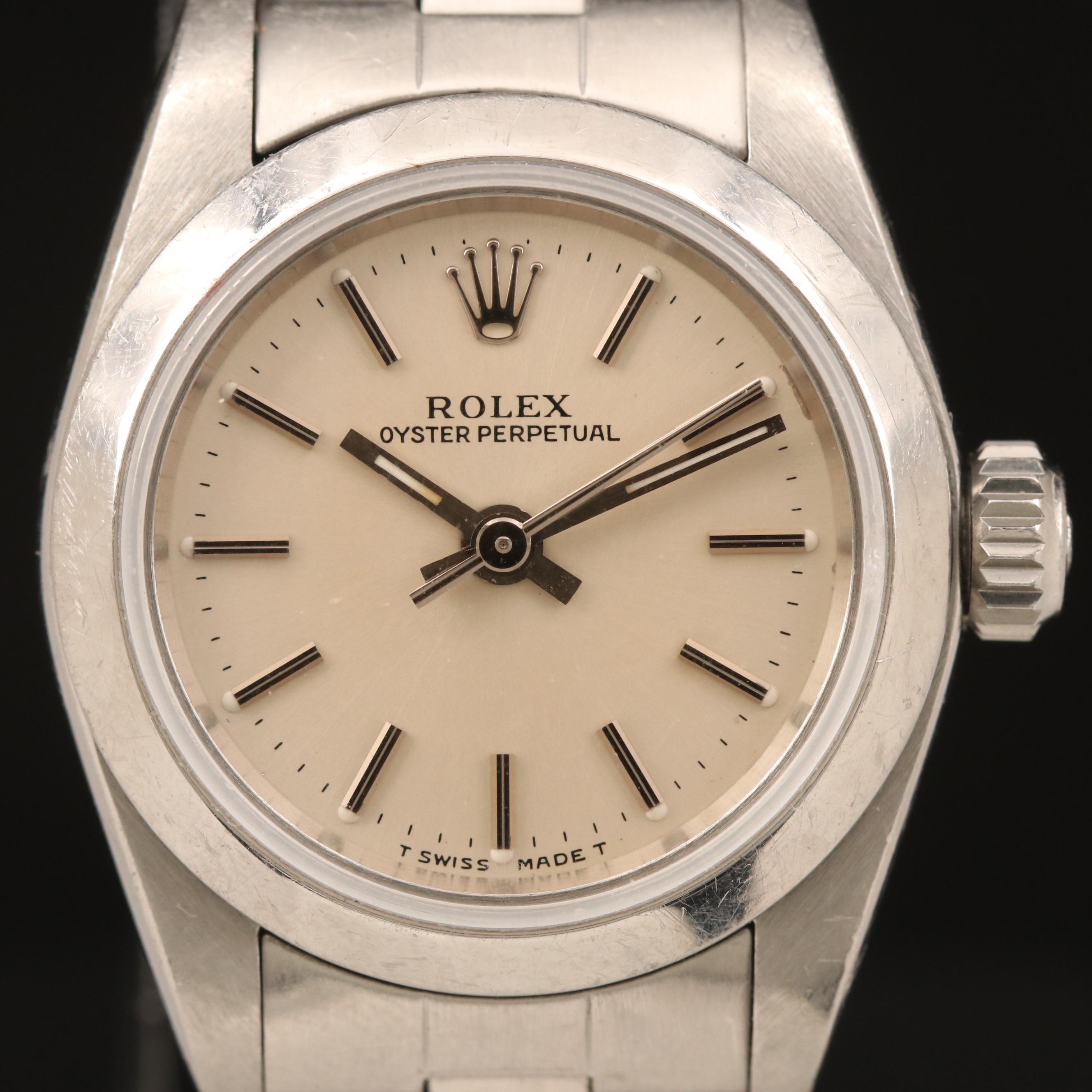 1997 Rolex Oyster Perpetual Stainless Steel Watch