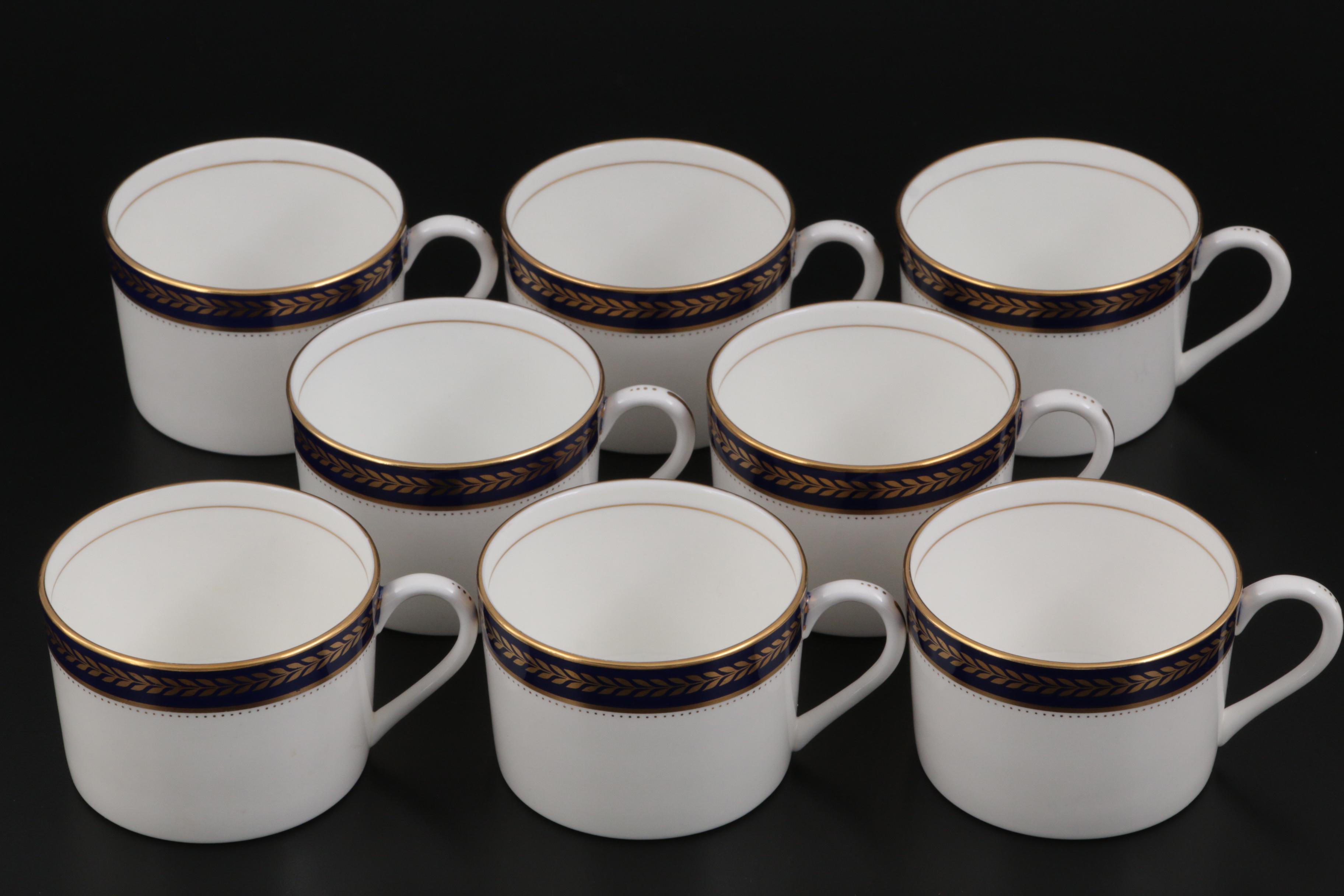 Coalport "Blue Wheat" Bone China Dinnerware and Serveware, 1972-1993
