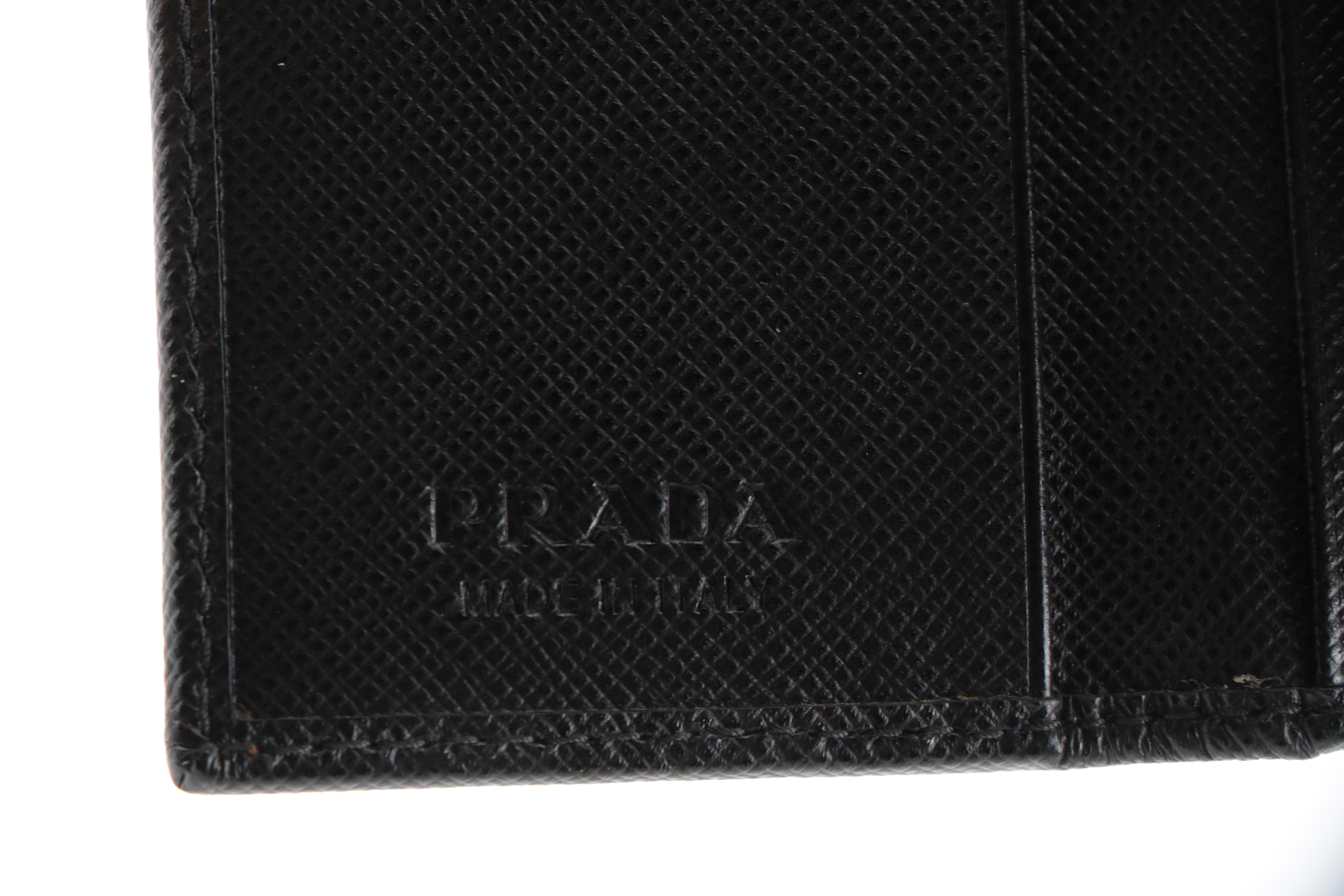 Prada Six-Key Holder in Camouflage Tessuto Nylon and Saffiano Leather