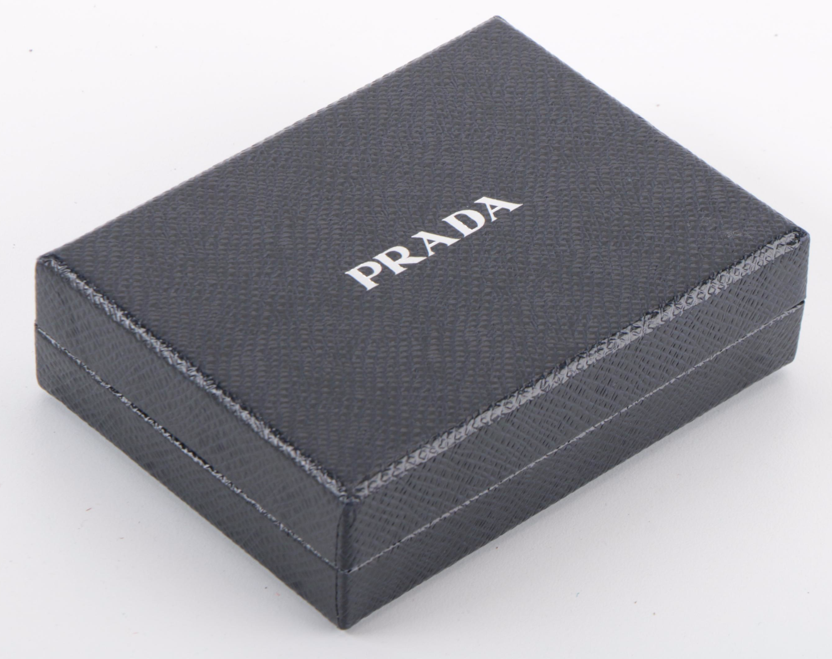 Prada Six-Key Holder in Camouflage Tessuto Nylon and Saffiano Leather