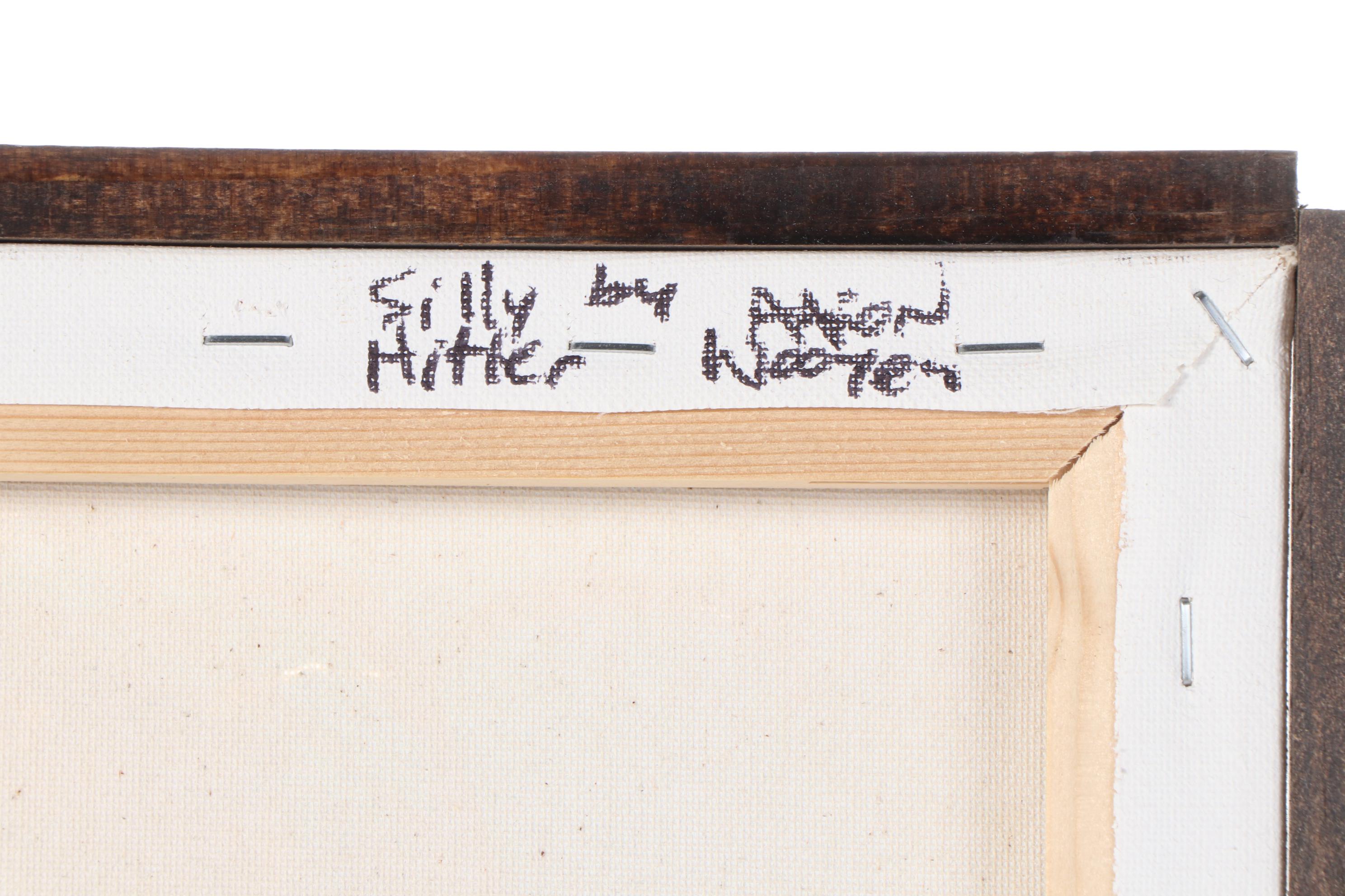 Aaron Wooten Acrylic Painting "Silly Hitler"