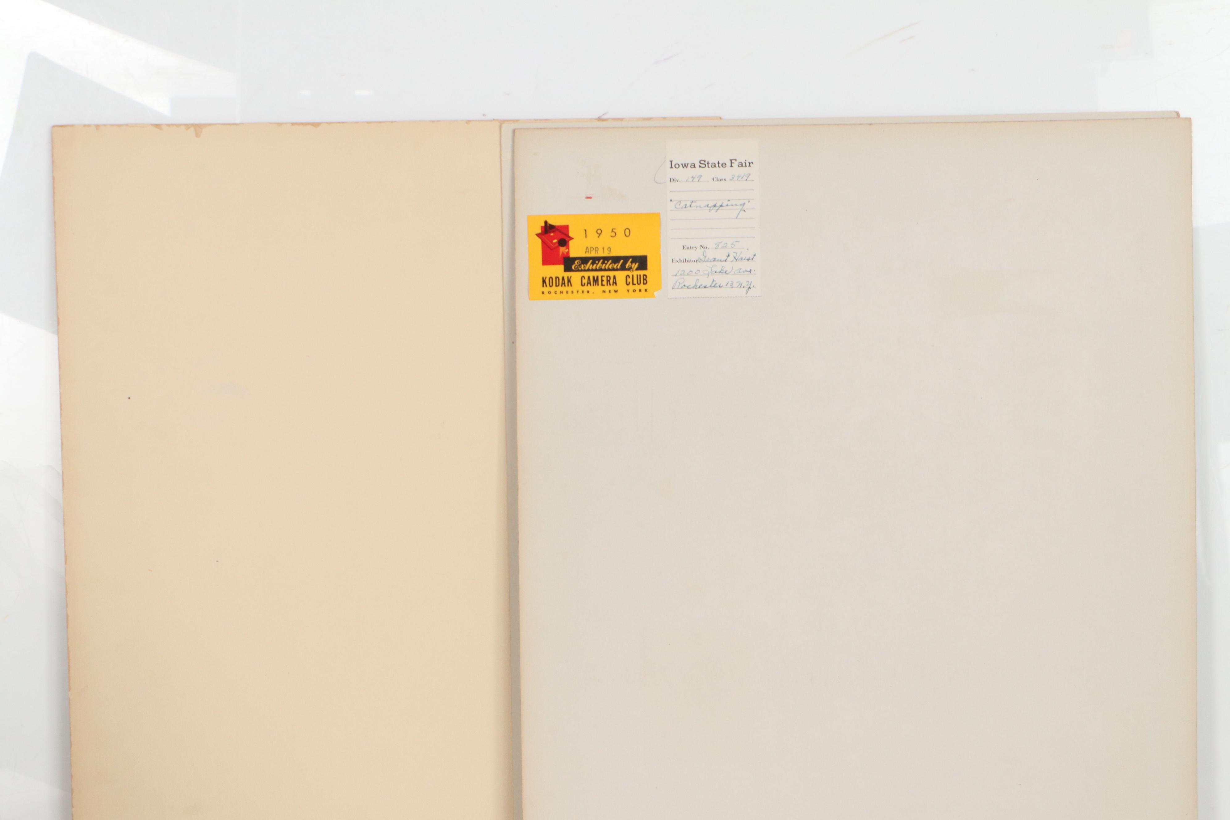 Grant Heist Silver Gelatin Photographs Including "Catnapping"