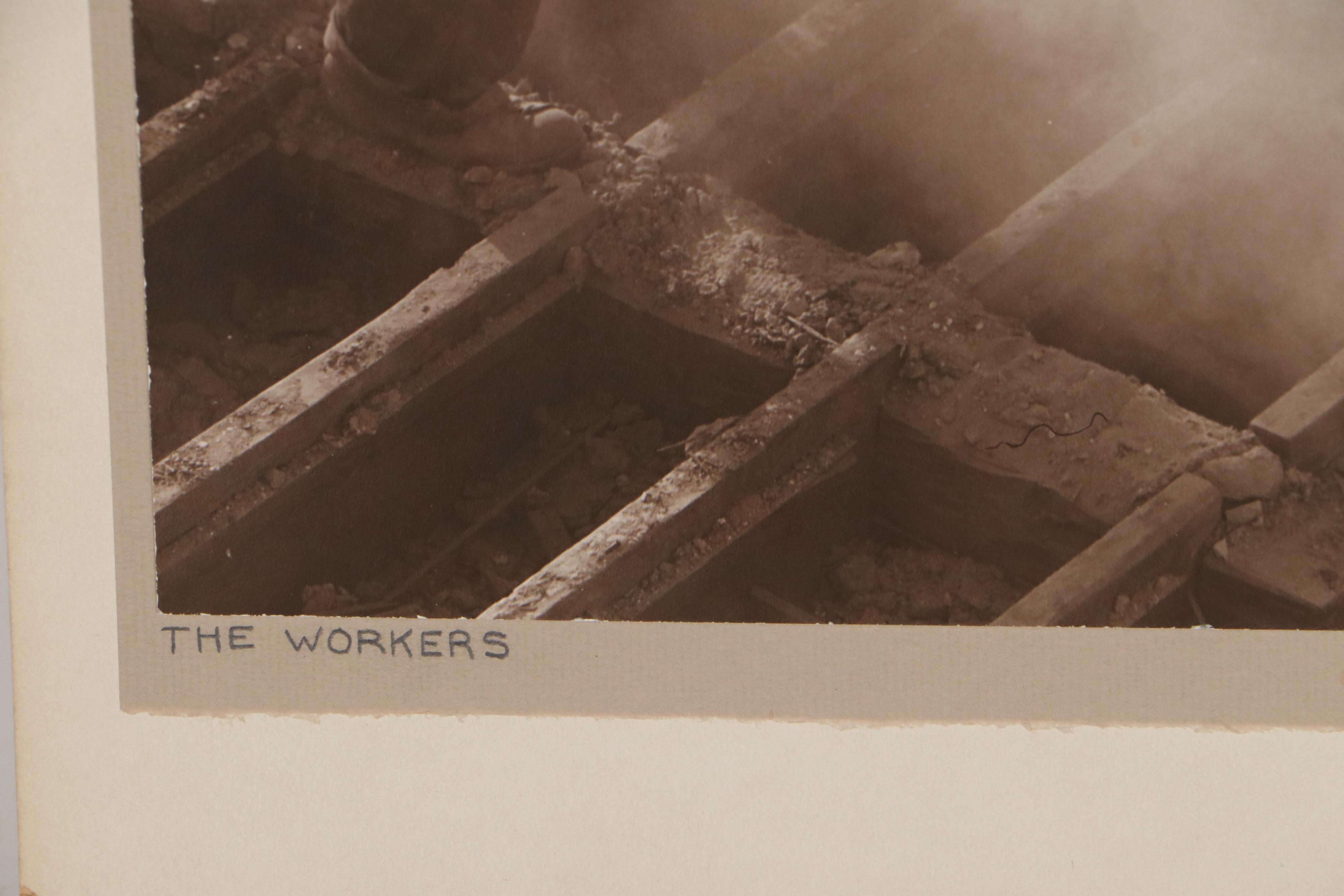 Grant Haist Silver Gelatin Photograph "The Workers"