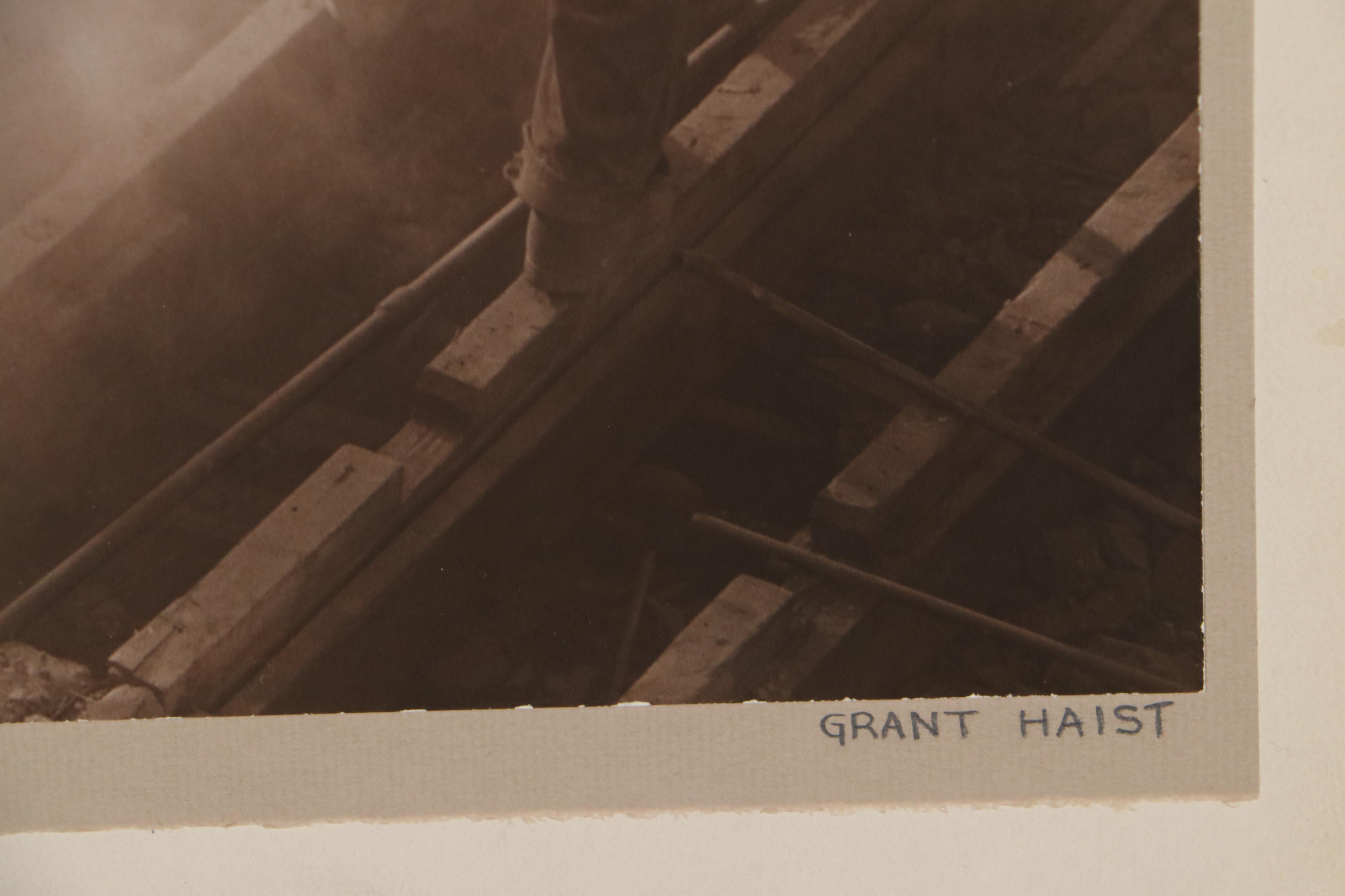 Grant Haist Silver Gelatin Photograph "The Workers"