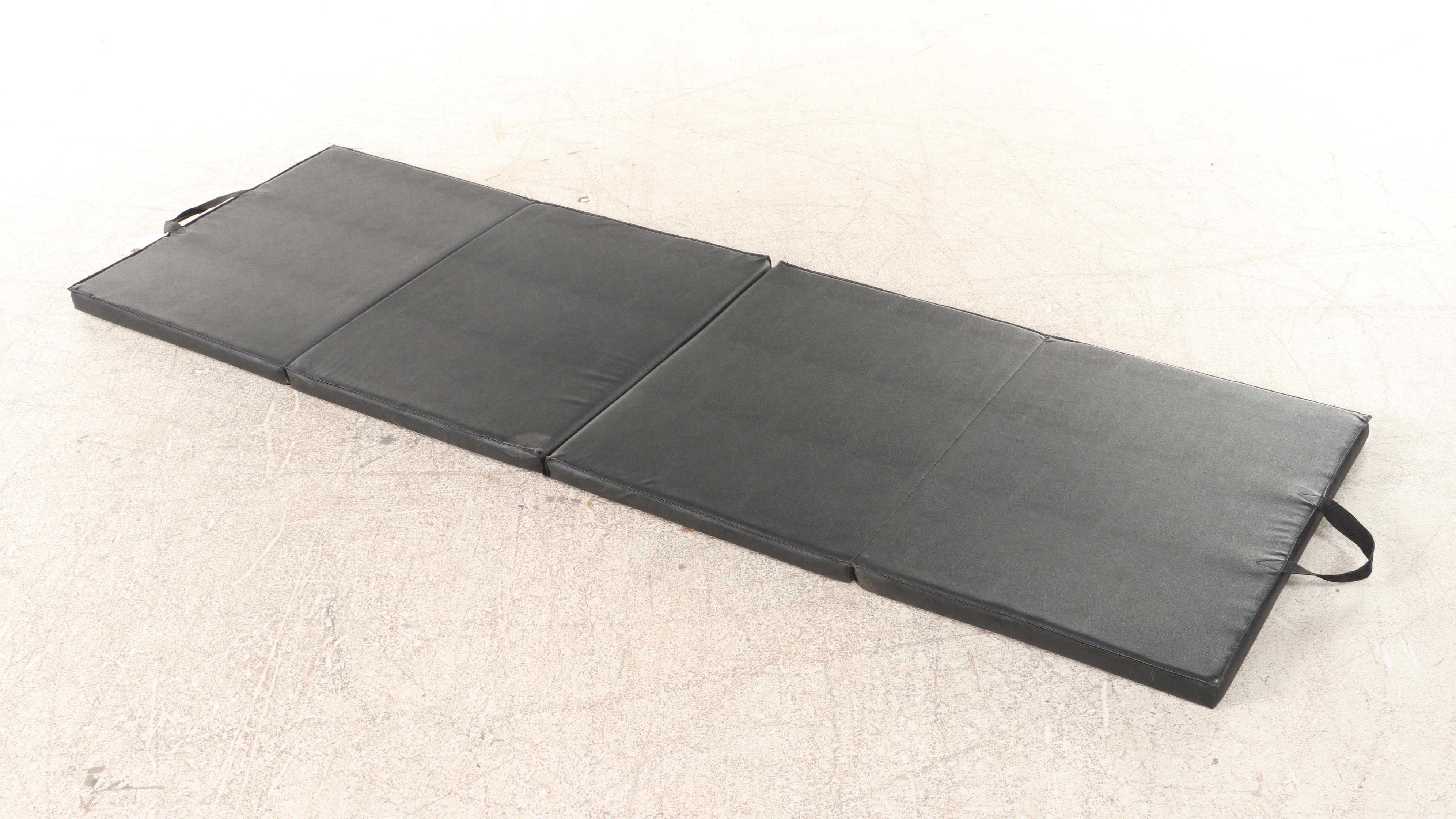 Fitness Equipment Featuring Power Block Portable Weigh Lifting Bench