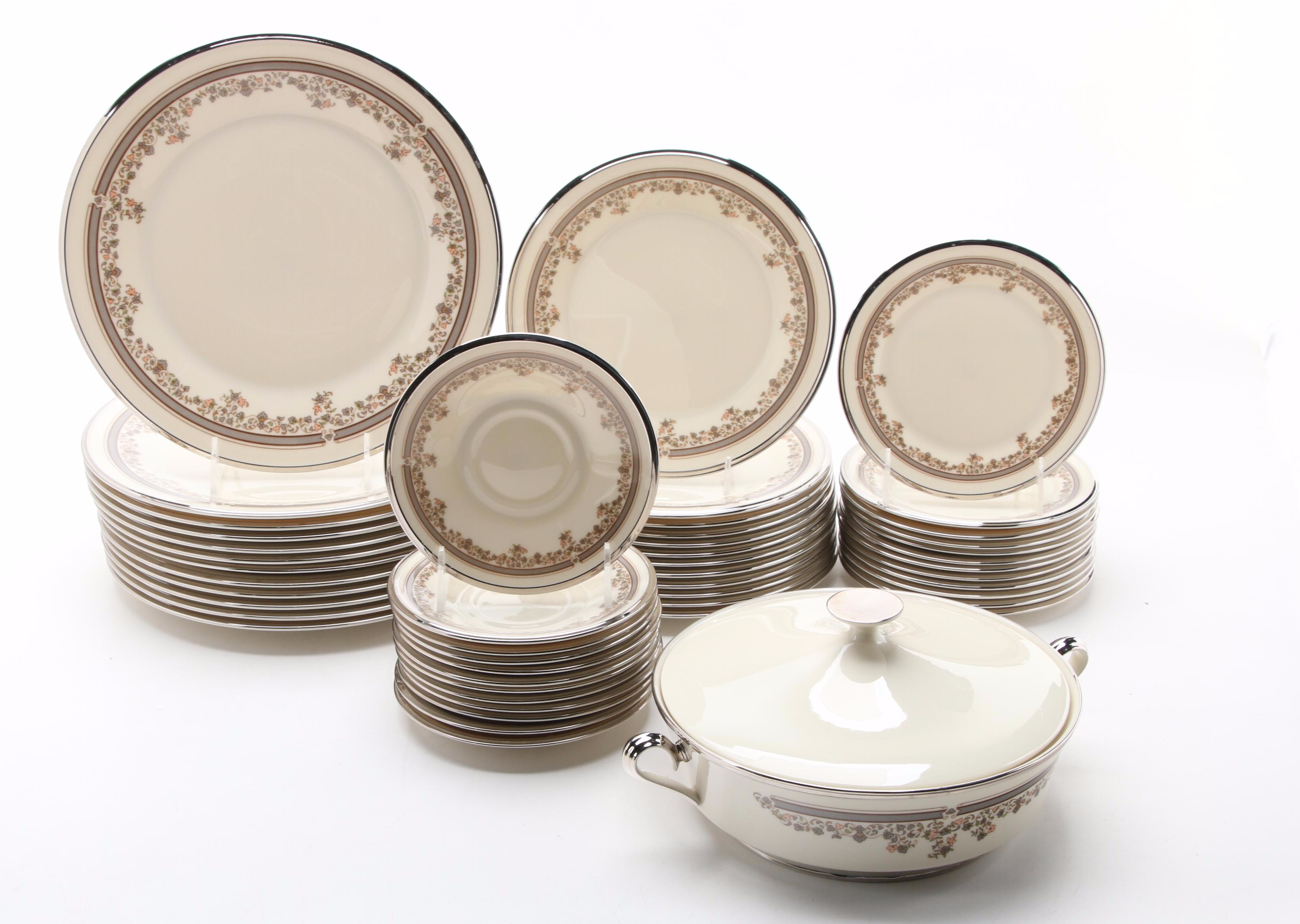 Lenox "Lace Point" Bone China Dinnerware and Serveware, 1978–1992