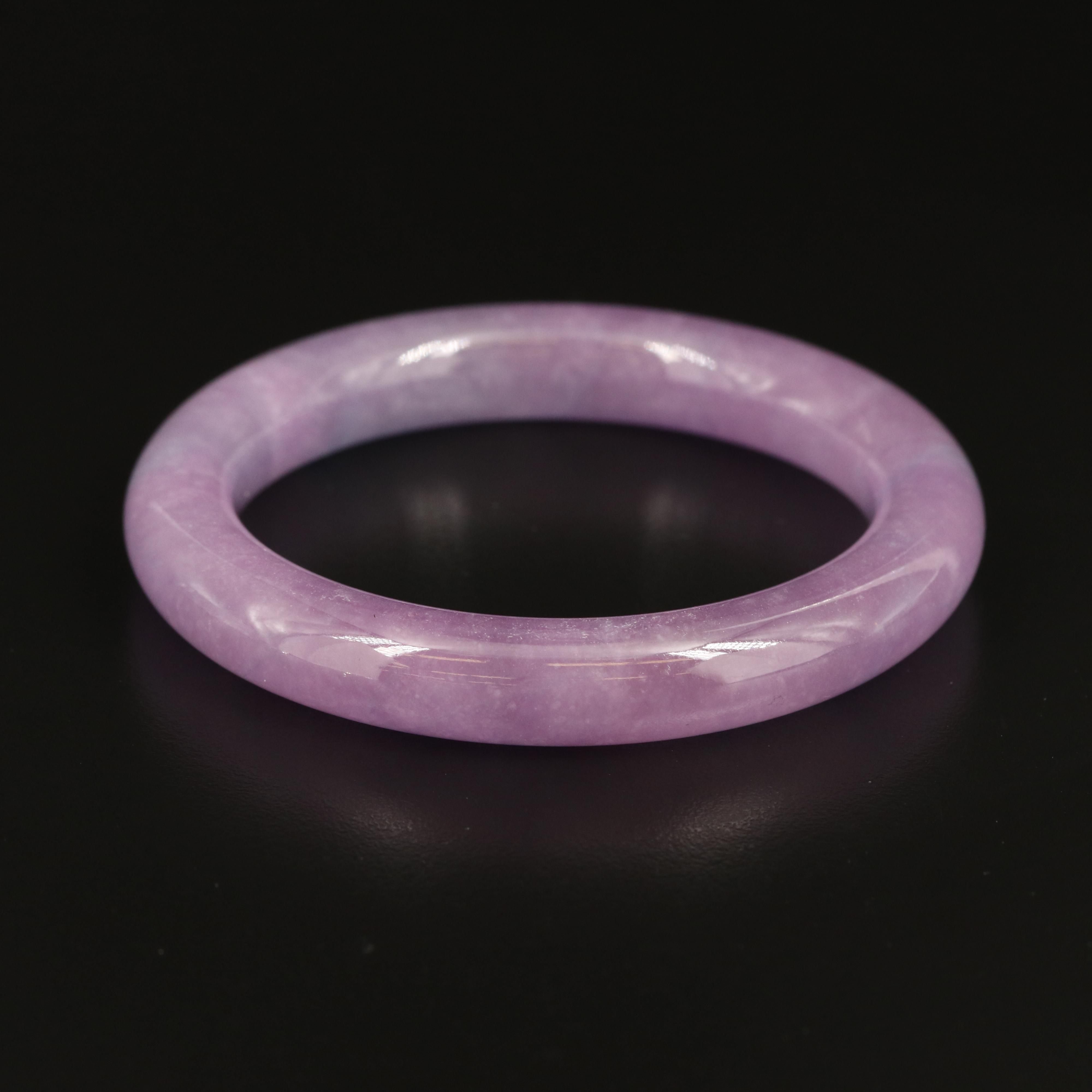 Jadeite Hololith Bangle