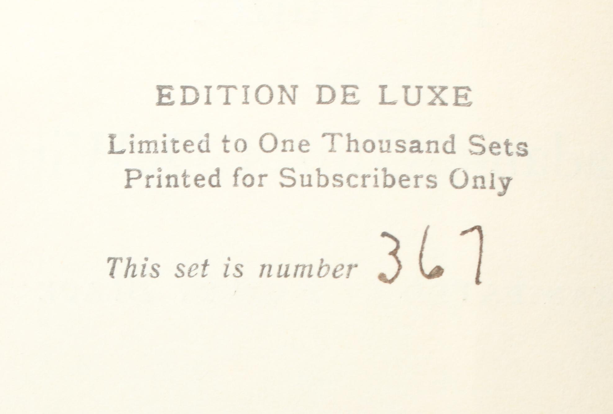 Limited Edition "The History of France" Eight-Volume Set, Late 19th Century