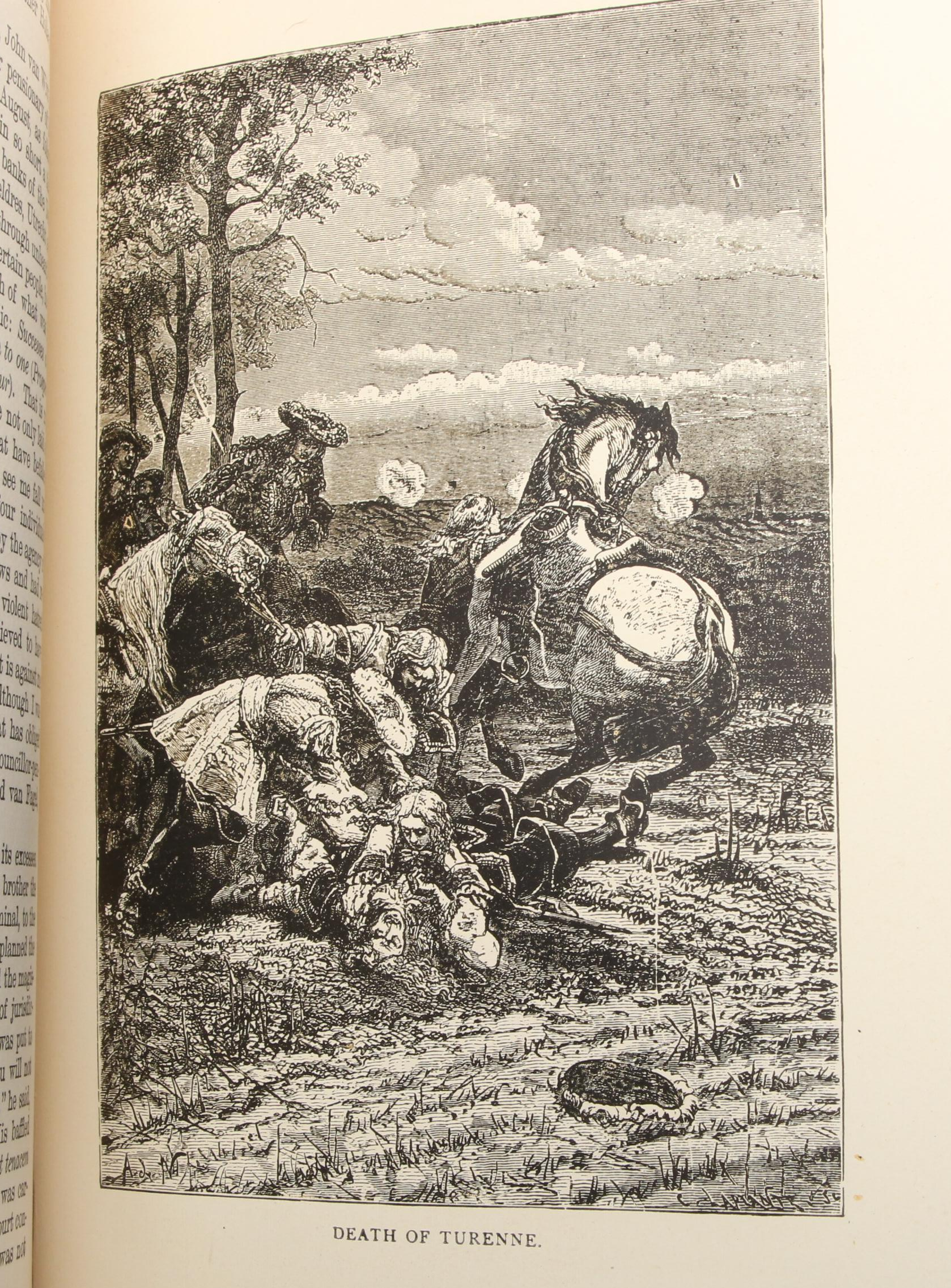 Limited Edition "The History of France" Eight-Volume Set, Late 19th Century