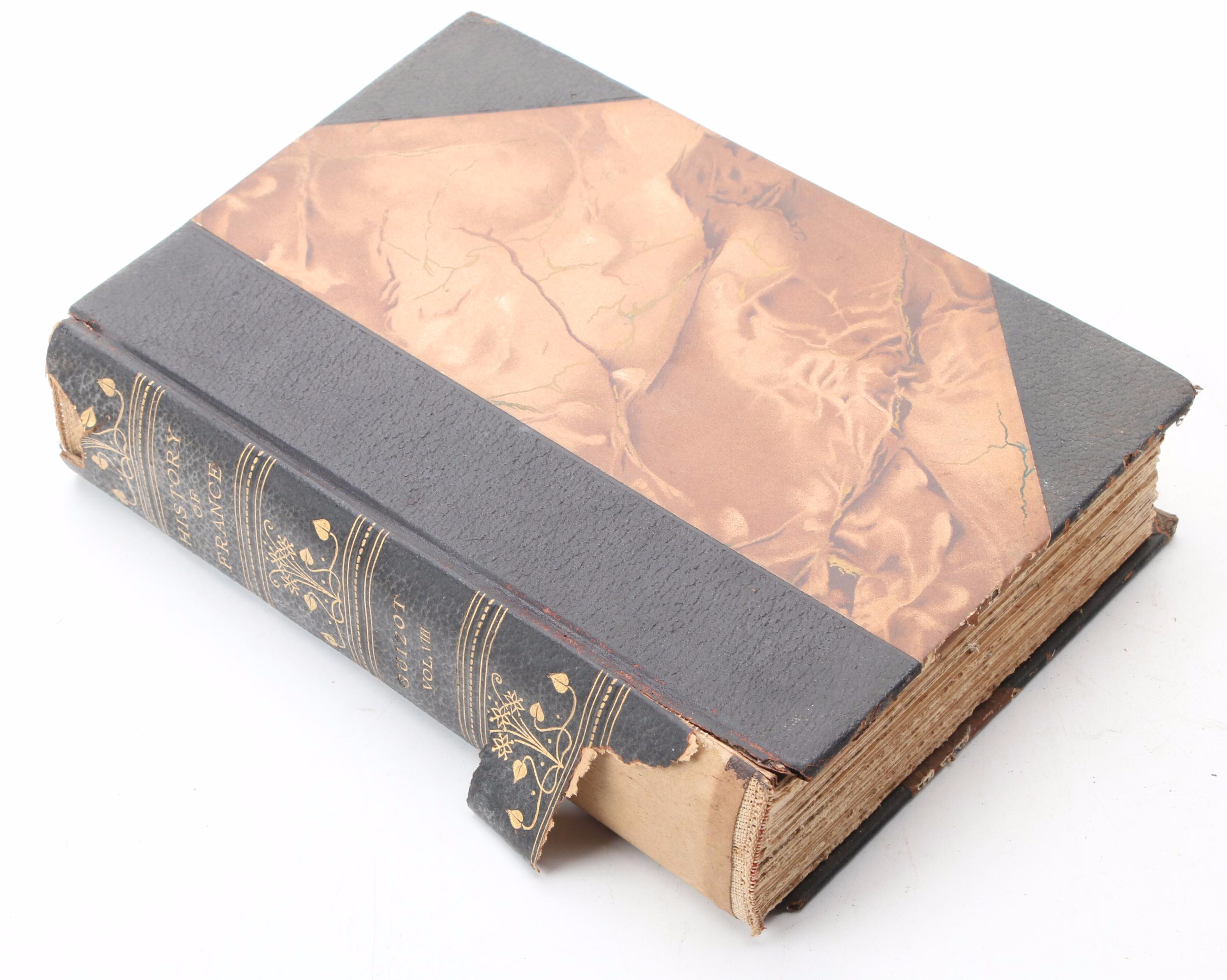 Limited Edition "The History of France" Eight-Volume Set, Late 19th Century