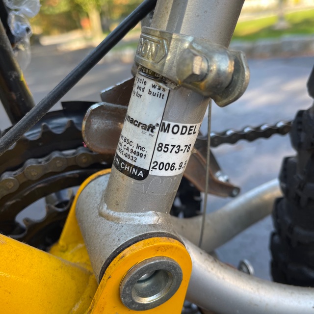 Magna "Excitor Series" 21-Speed Mountain Bike With Dual Suspension