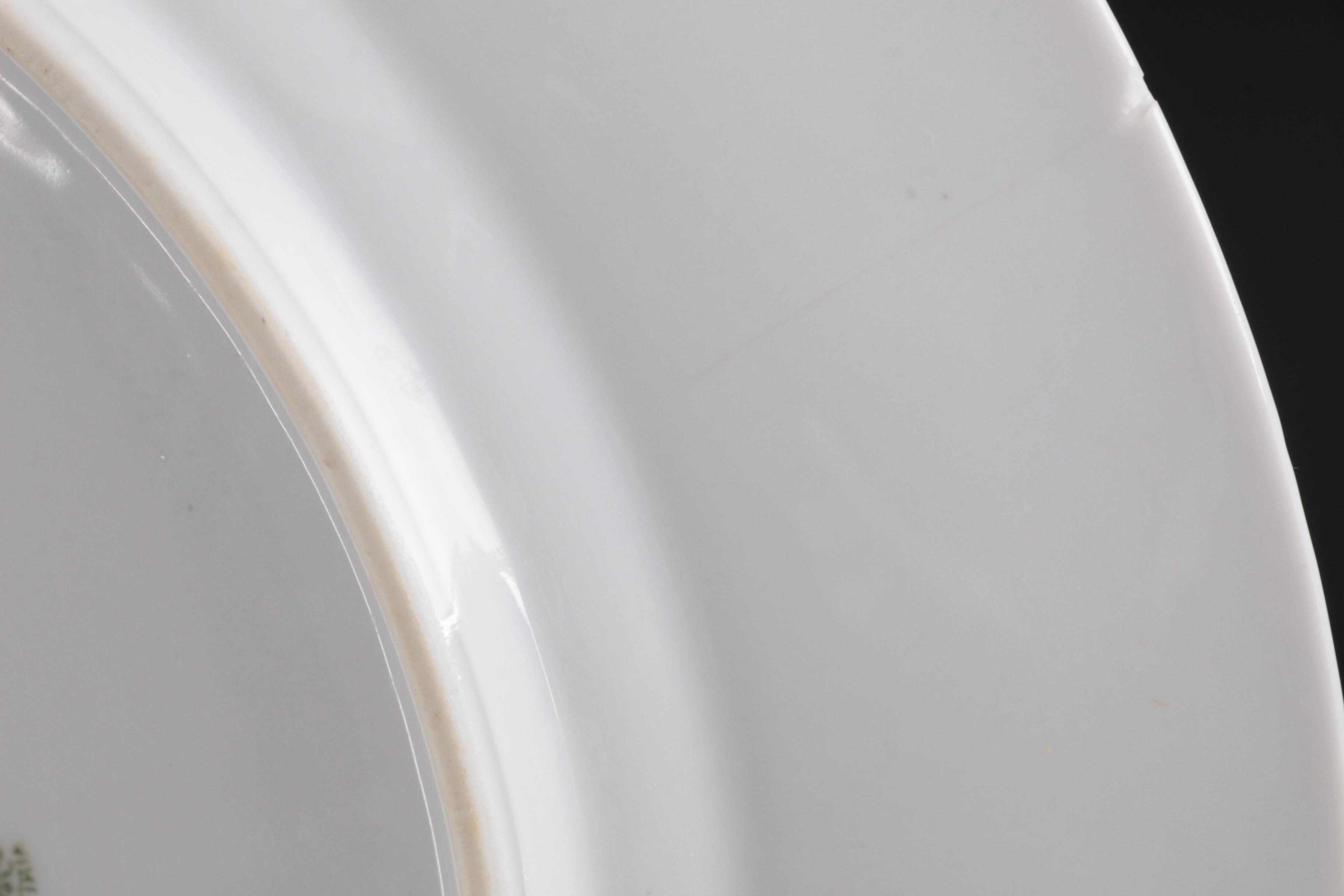 Moritz Zdekauer Rose Porcelain Dinnerware and Serving Pieces