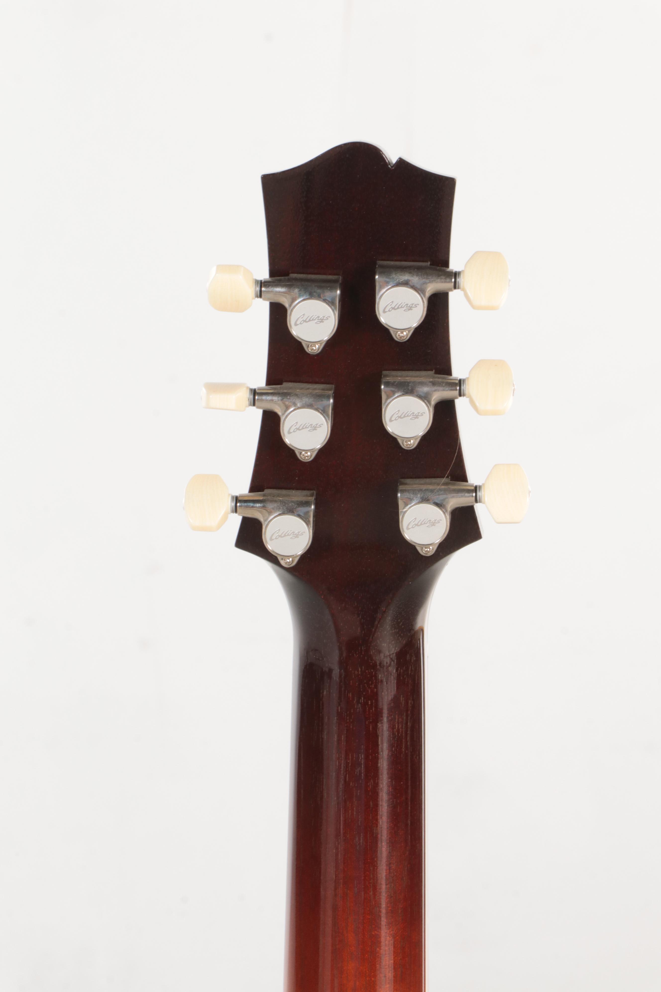 Collings Offset Solid Body Electric Guitar with Strap, Case, 2011