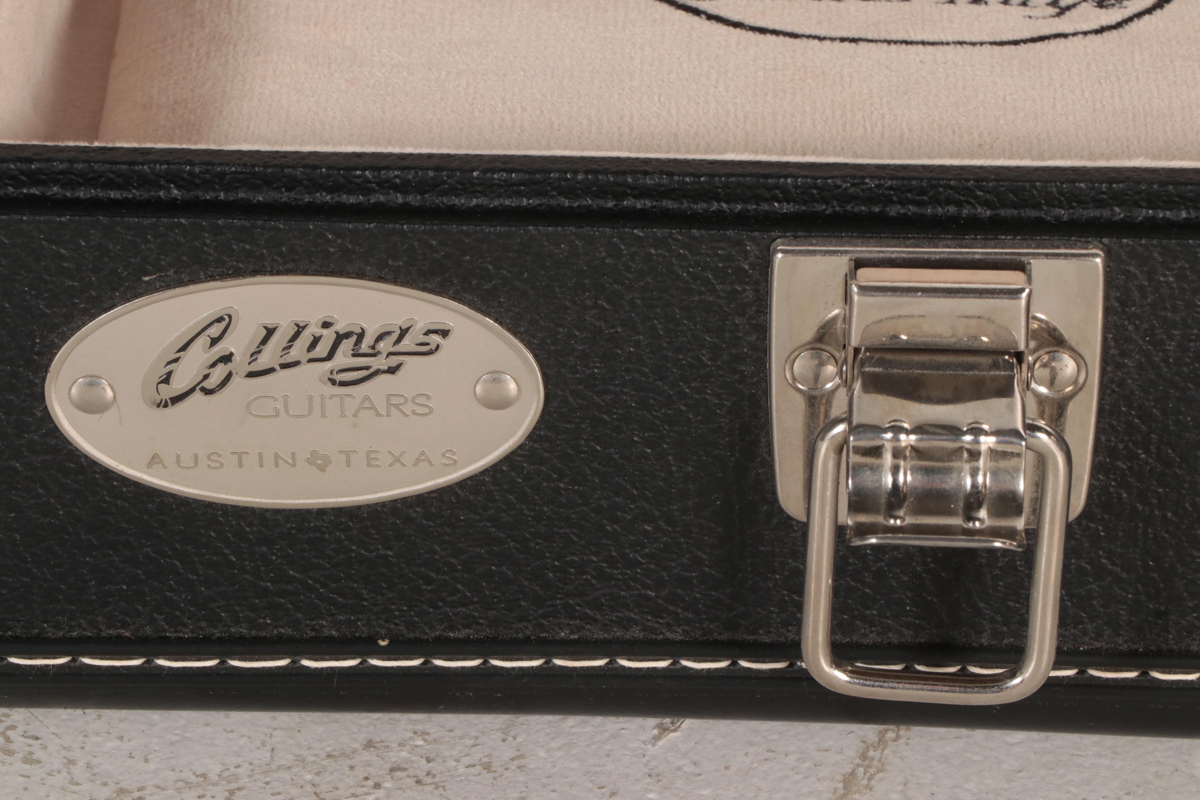 Collings Offset Solid Body Electric Guitar with Strap, Case, 2011