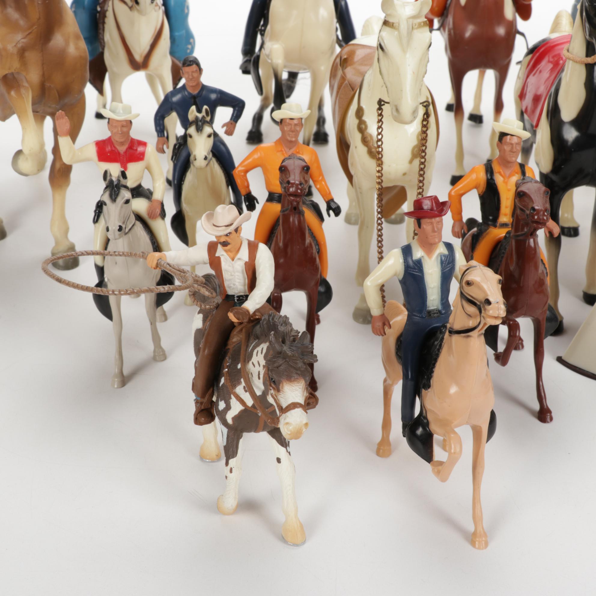 Hartland Plastics Inc. and Other Cowboys, Horses, and Accessories