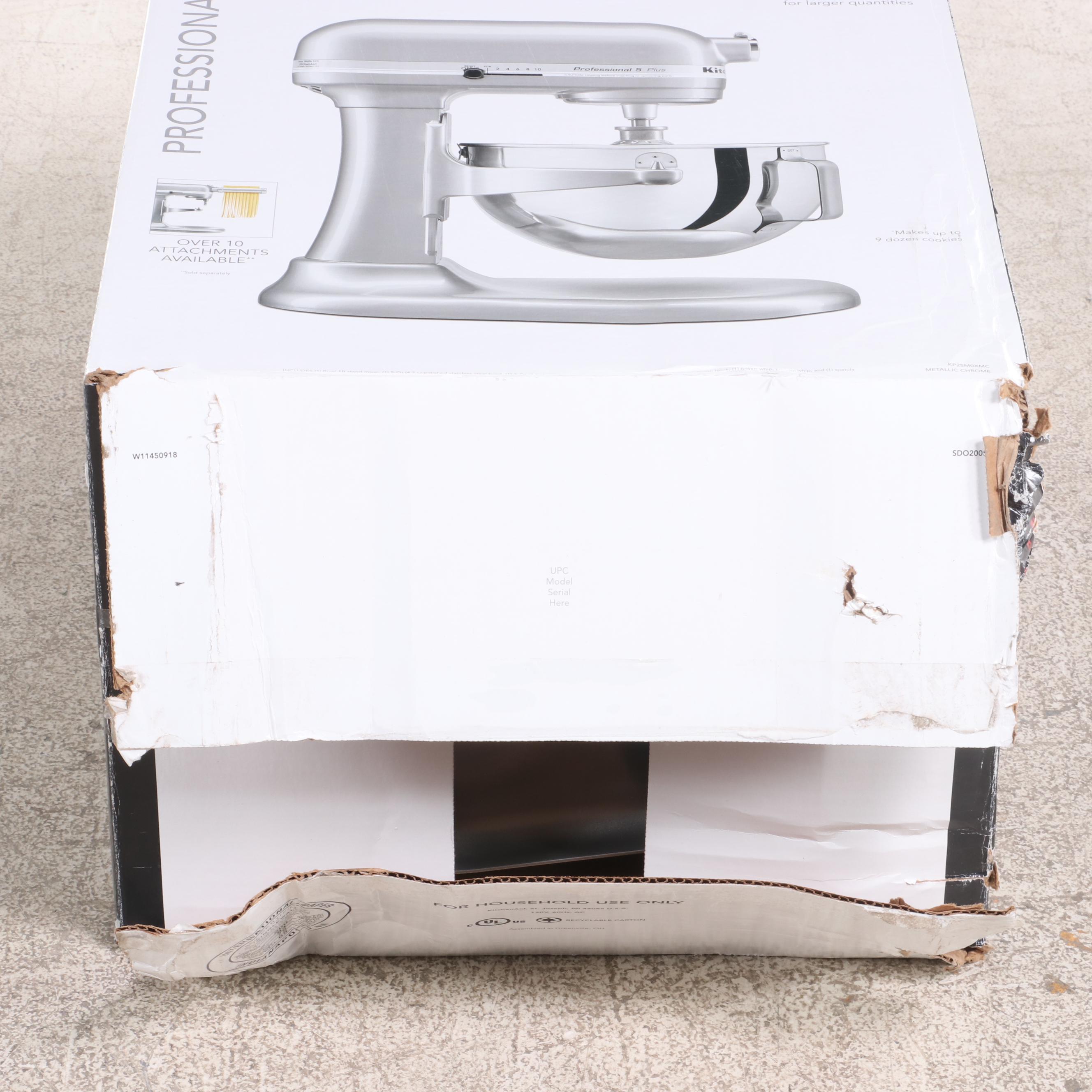 KitchenAid Professional 5 Plus Metallic Chrome 5 Quart Bowl-Lift Stand Mixer